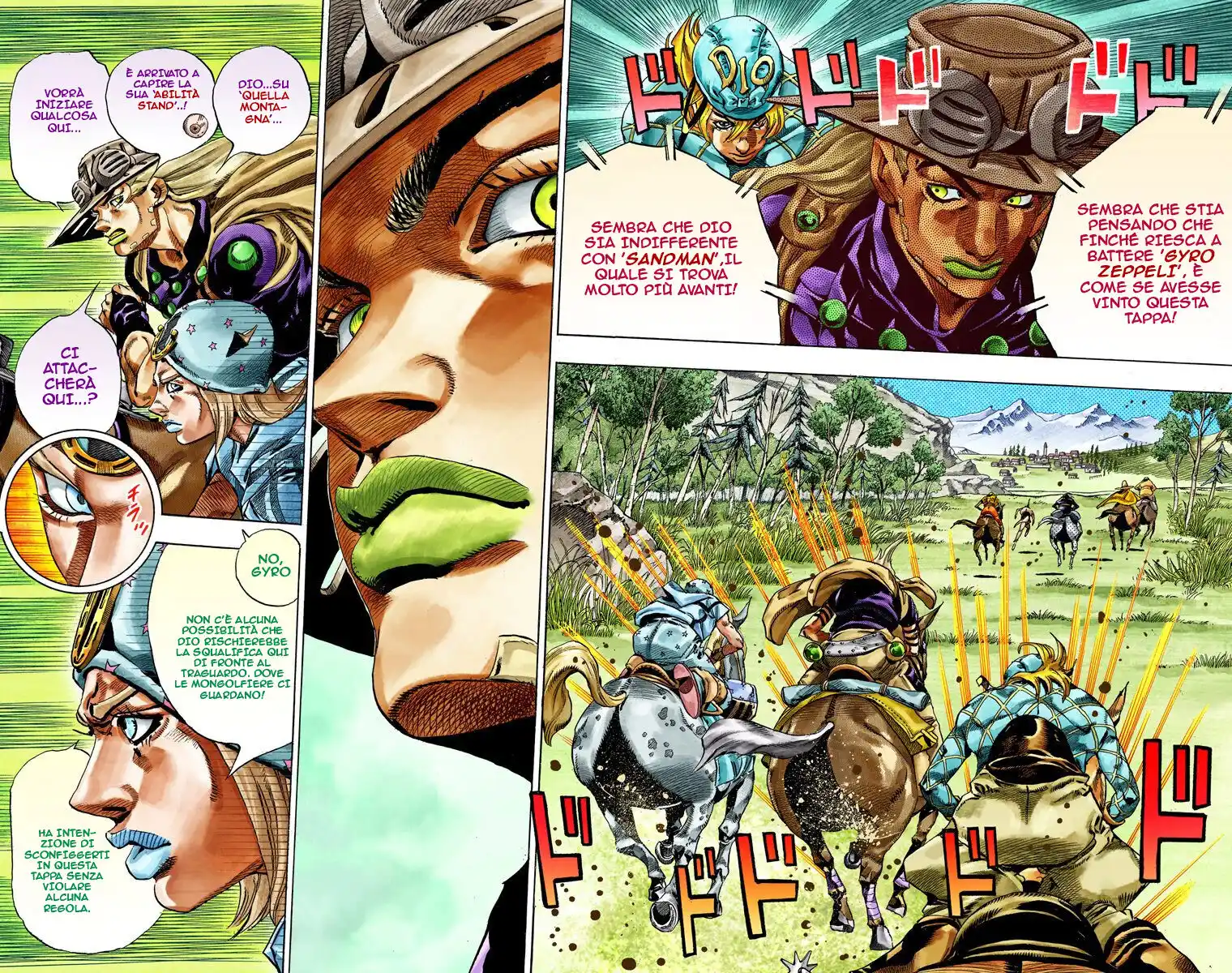 JoJo's Bizarre Adventure Part 7 - Steel Ball Run (Official Colored) Capitolo 32 page 5