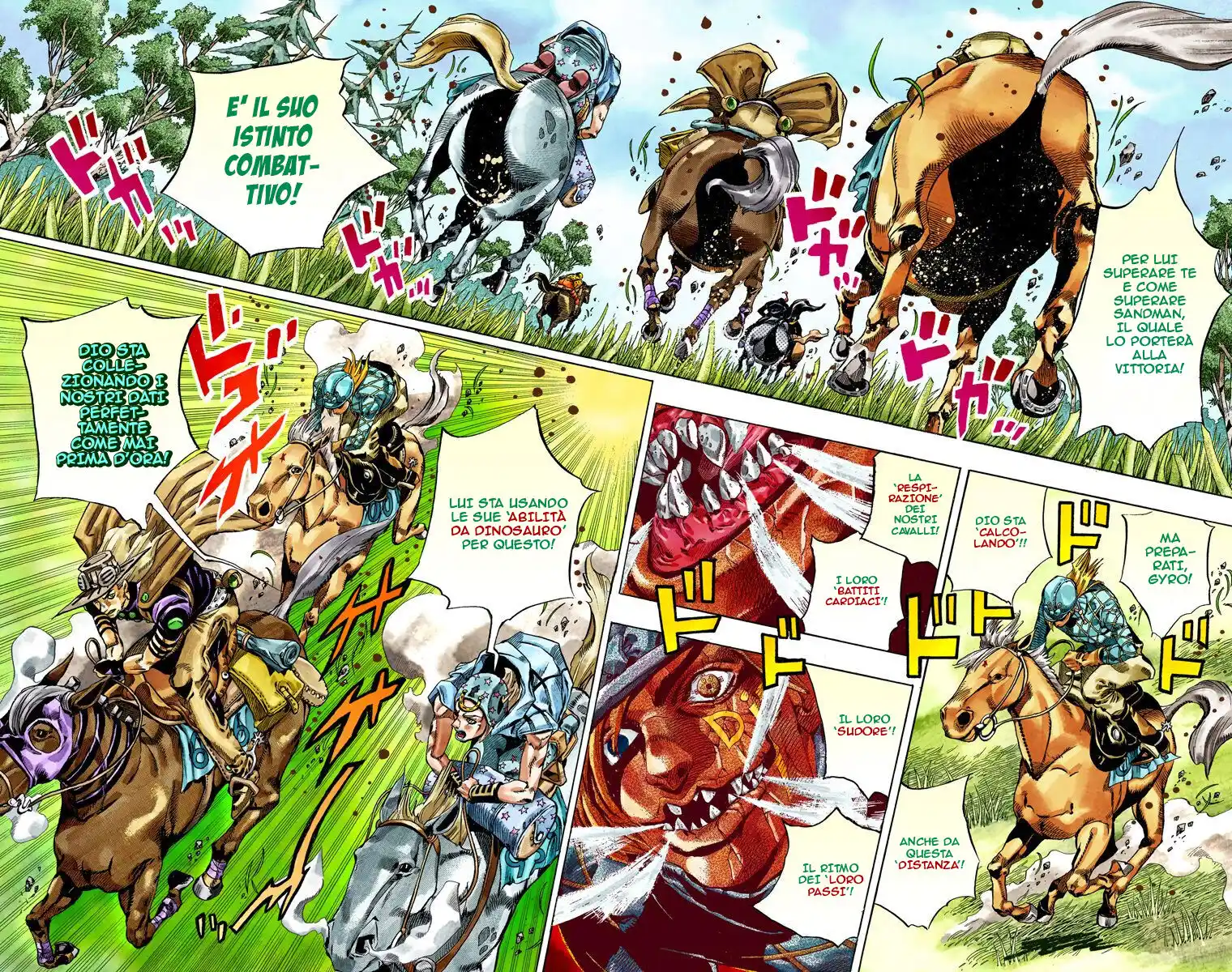 JoJo's Bizarre Adventure Part 7 - Steel Ball Run (Official Colored) Capitolo 32 page 6