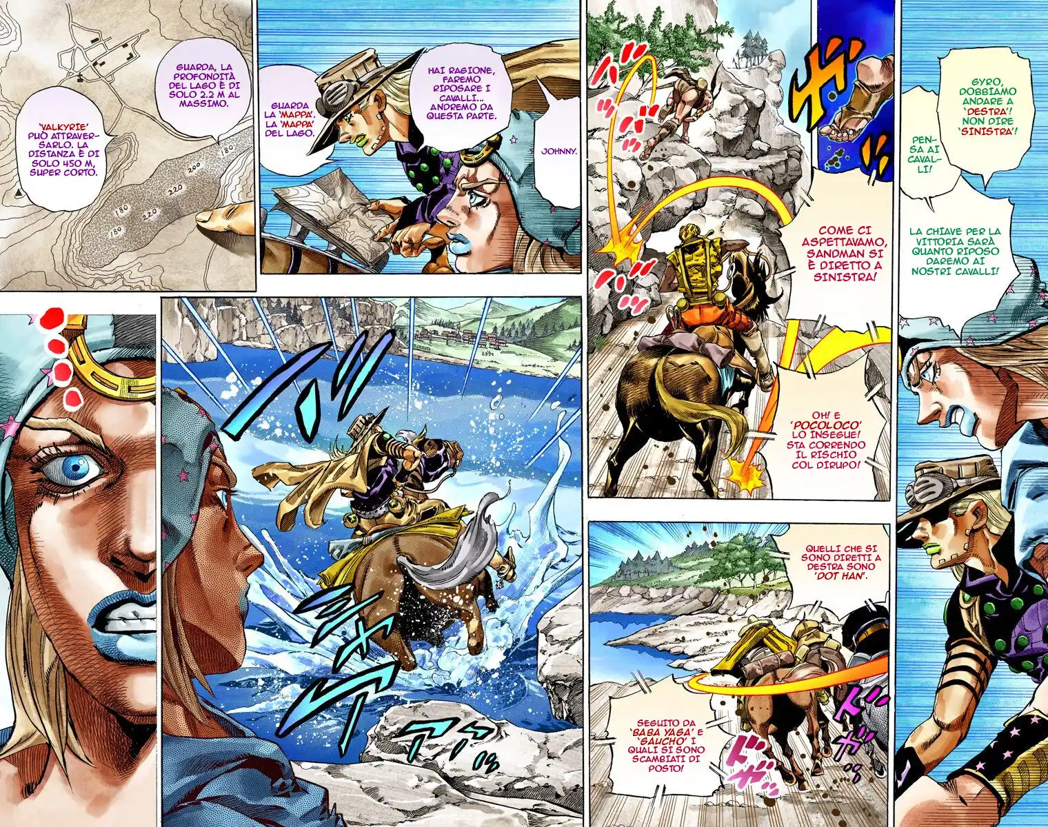 JoJo's Bizarre Adventure Part 7 - Steel Ball Run (Official Colored) Capitolo 32 page 8