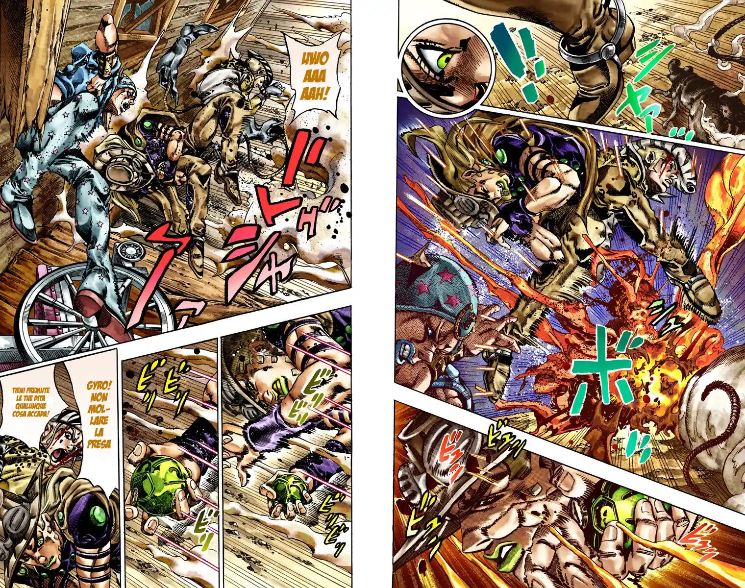 JoJo's Bizarre Adventure Part 7 - Steel Ball Run (Official Colored) Capitolo 22 page 10