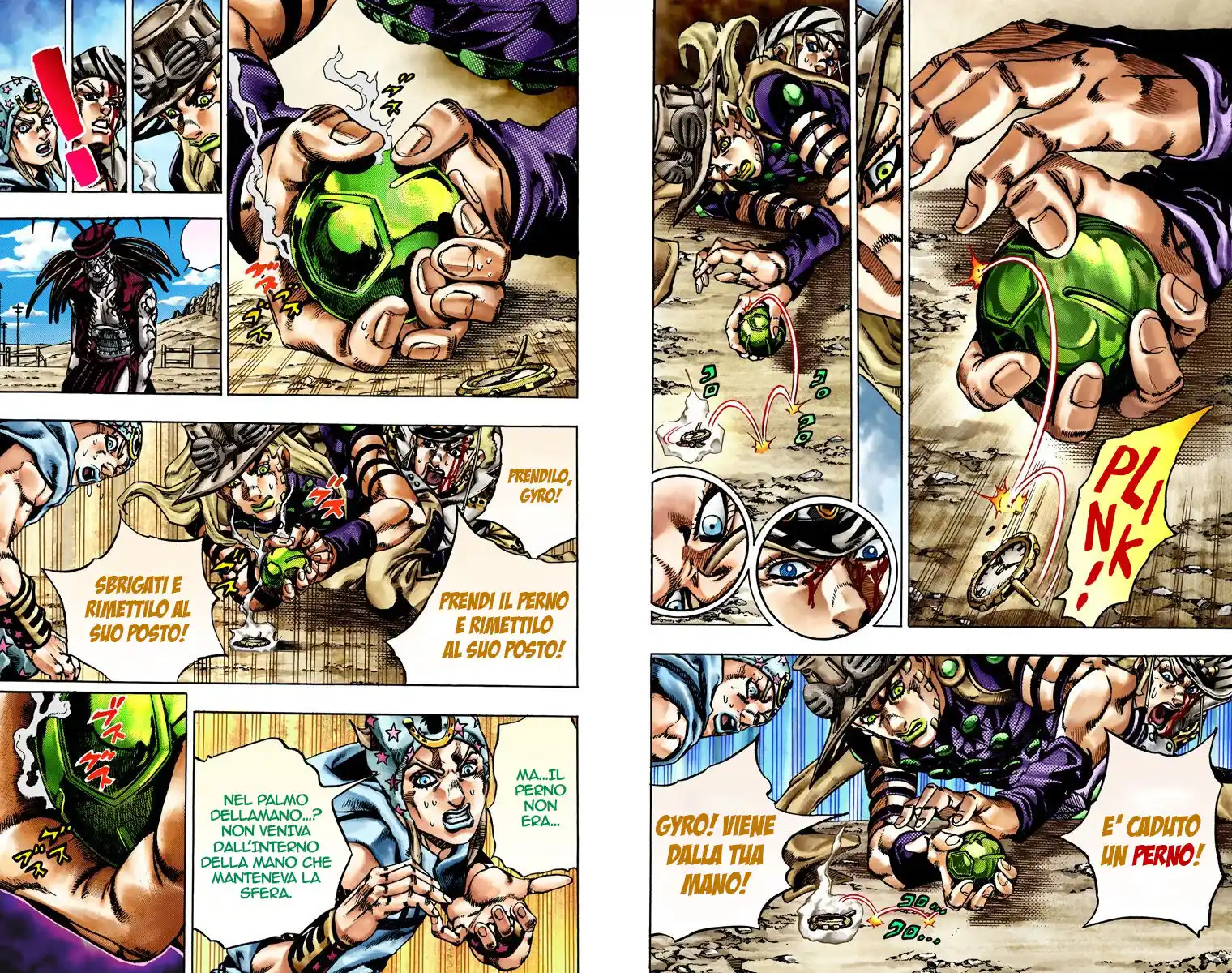 JoJo's Bizarre Adventure Part 7 - Steel Ball Run (Official Colored) Capitolo 22 page 11