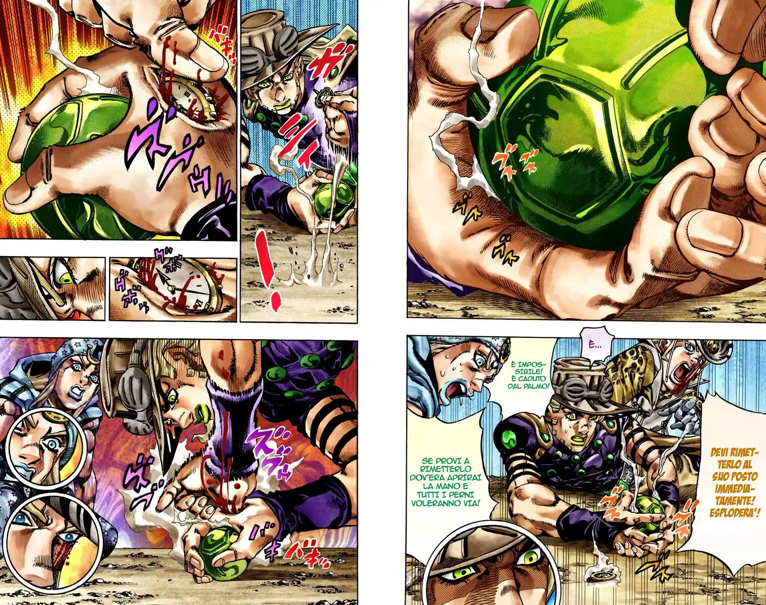 JoJo's Bizarre Adventure Part 7 - Steel Ball Run (Official Colored) Capitolo 22 page 12