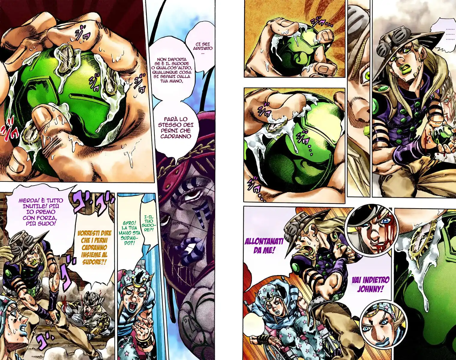 JoJo's Bizarre Adventure Part 7 - Steel Ball Run (Official Colored) Capitolo 22 page 14