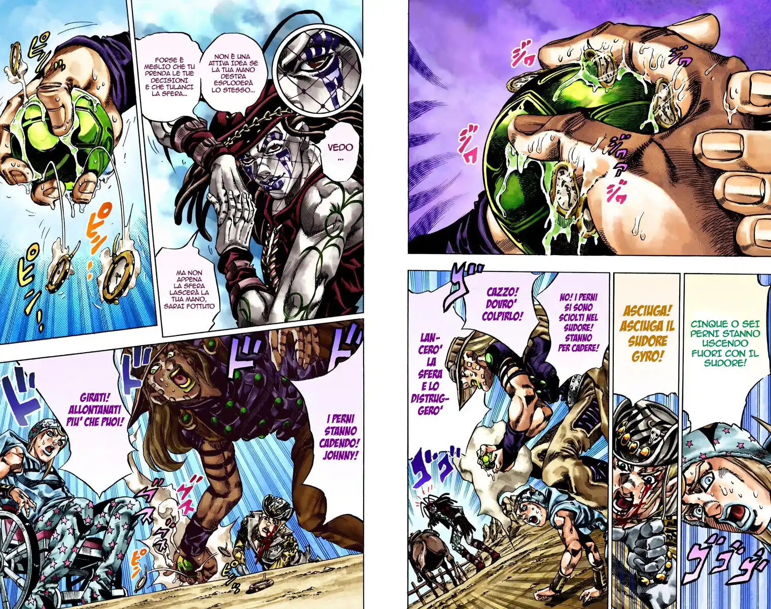 JoJo's Bizarre Adventure Part 7 - Steel Ball Run (Official Colored) Capitolo 22 page 15