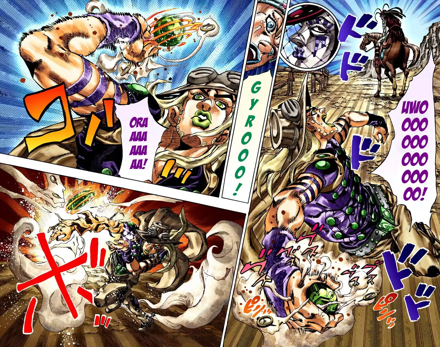 JoJo's Bizarre Adventure Part 7 - Steel Ball Run (Official Colored) Capitolo 22 page 16