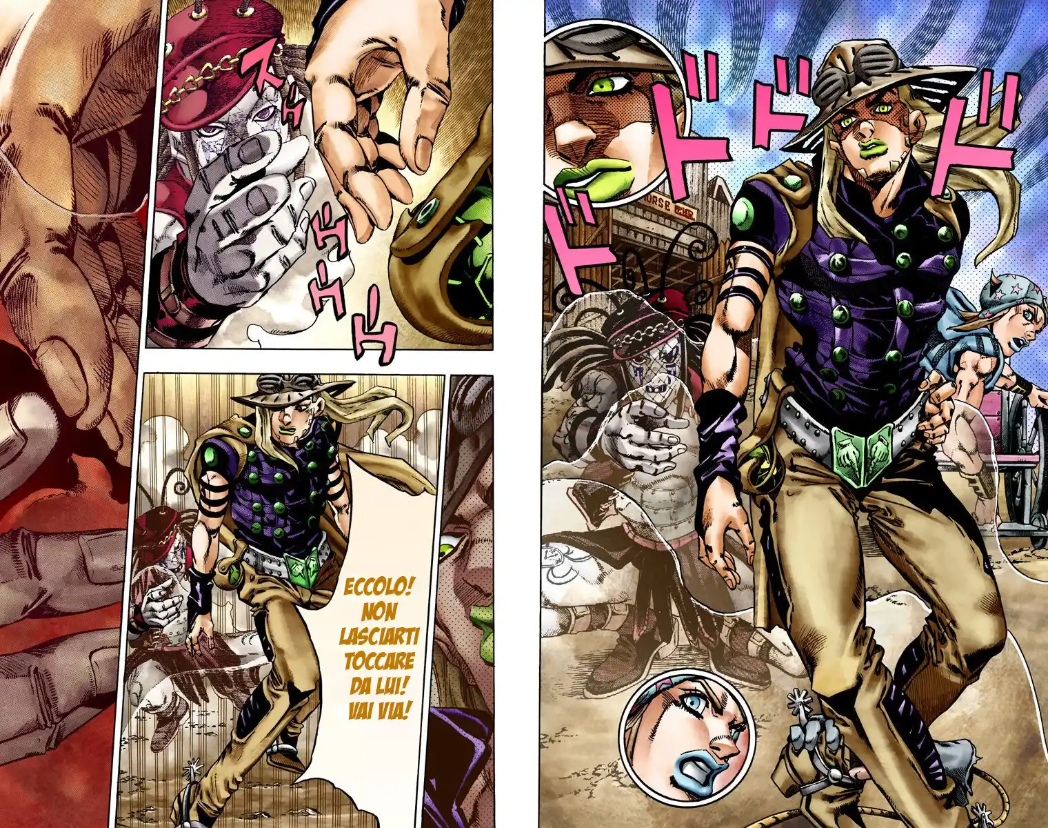 JoJo's Bizarre Adventure Part 7 - Steel Ball Run (Official Colored) Capitolo 22 page 4