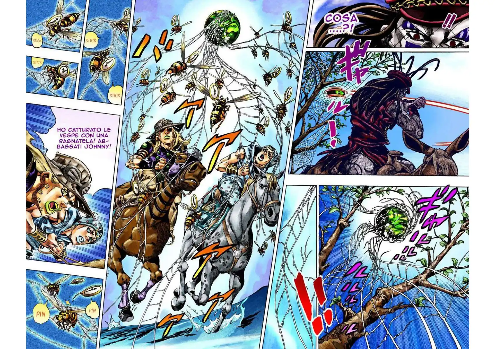 JoJo's Bizarre Adventure Part 7 - Steel Ball Run (Official Colored) Capitolo 23 page 11