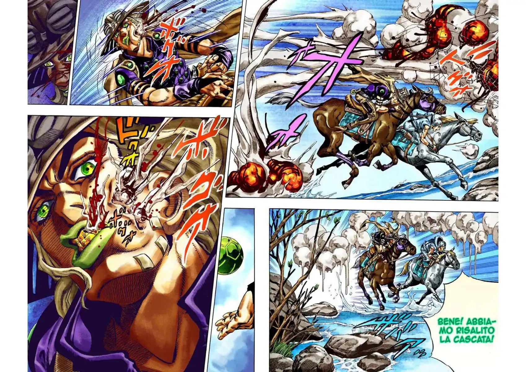 JoJo's Bizarre Adventure Part 7 - Steel Ball Run (Official Colored) Capitolo 23 page 12