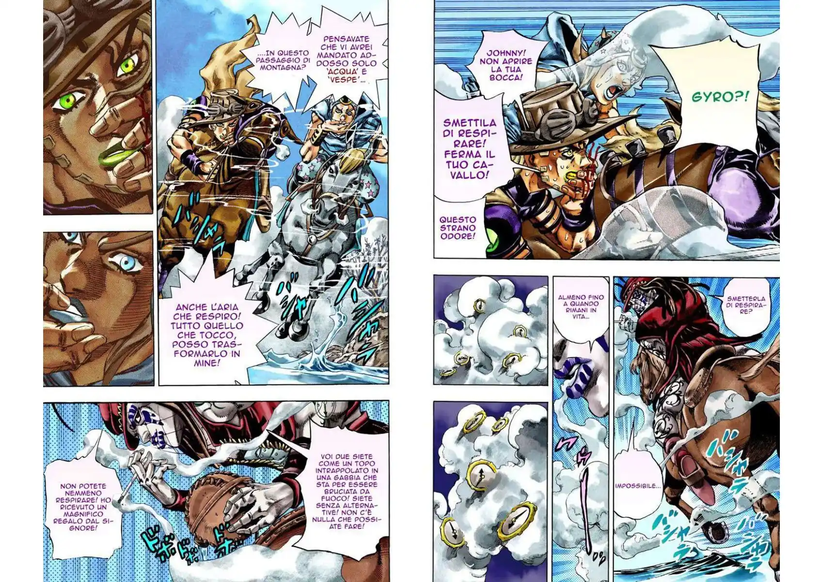 JoJo's Bizarre Adventure Part 7 - Steel Ball Run (Official Colored) Capitolo 23 page 14