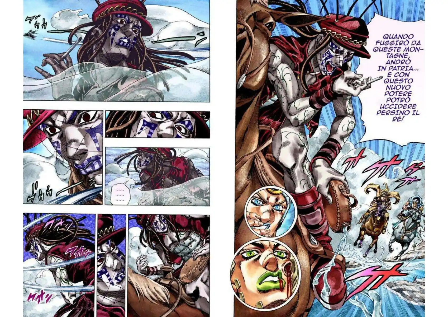 JoJo's Bizarre Adventure Part 7 - Steel Ball Run (Official Colored) Capitolo 23 page 15