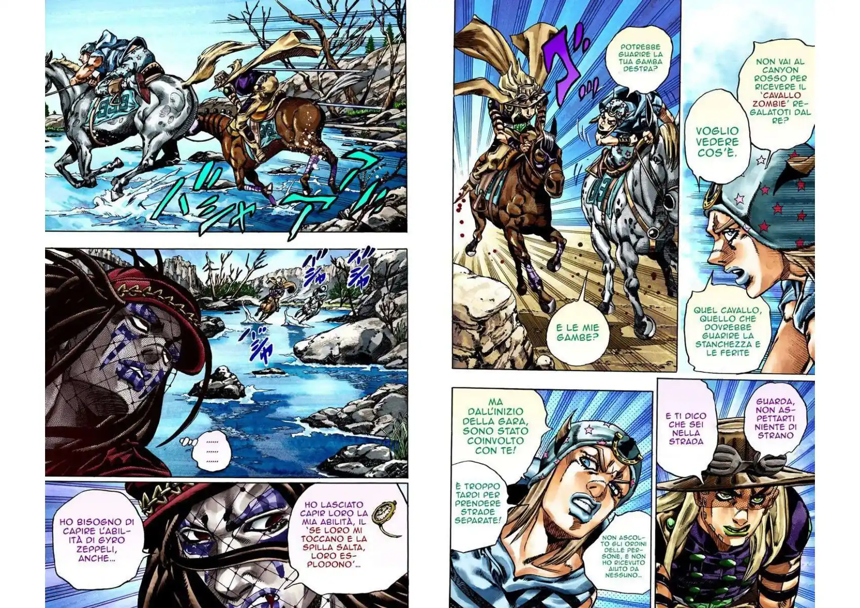 JoJo's Bizarre Adventure Part 7 - Steel Ball Run (Official Colored) Capitolo 23 page 3