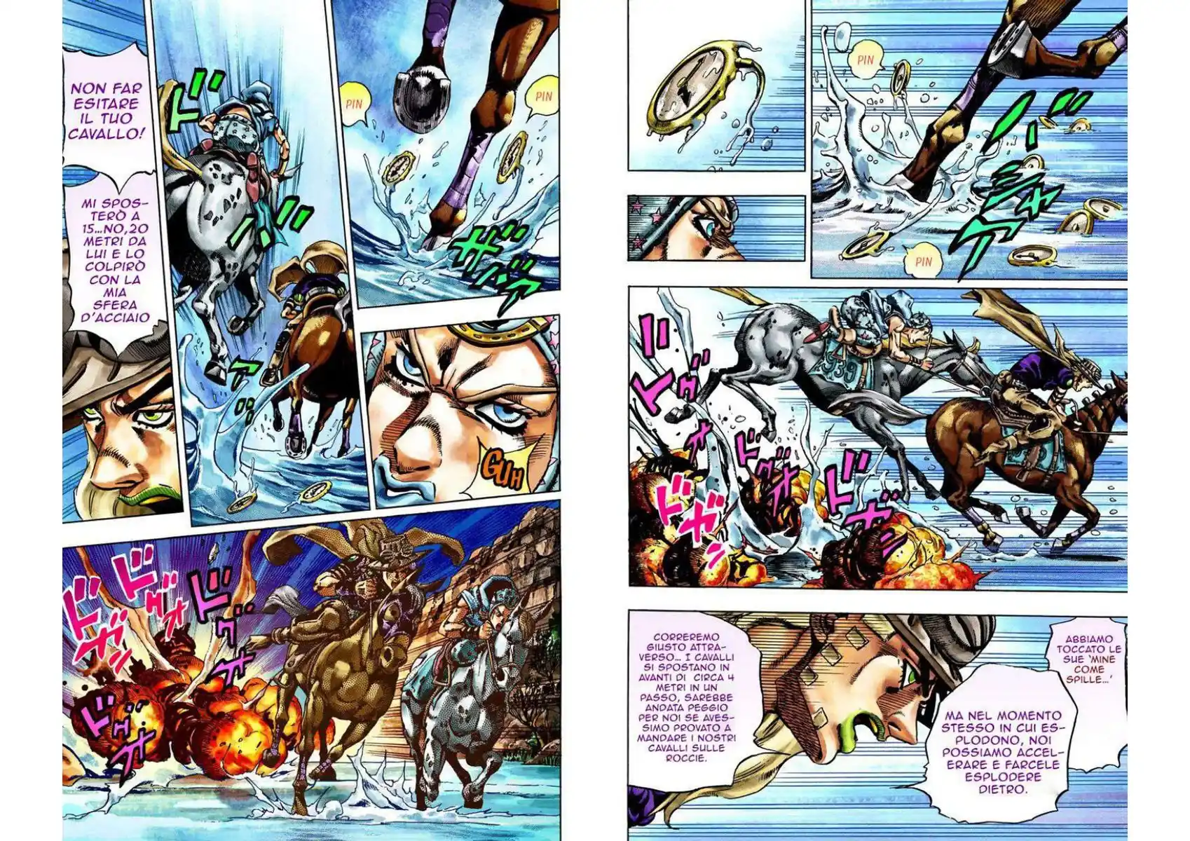 JoJo's Bizarre Adventure Part 7 - Steel Ball Run (Official Colored) Capitolo 23 page 6