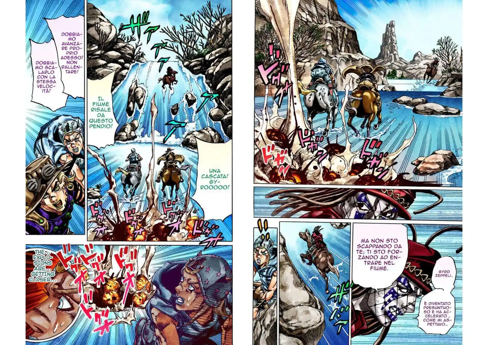 JoJo's Bizarre Adventure Part 7 - Steel Ball Run (Official Colored) Capitolo 23 page 7