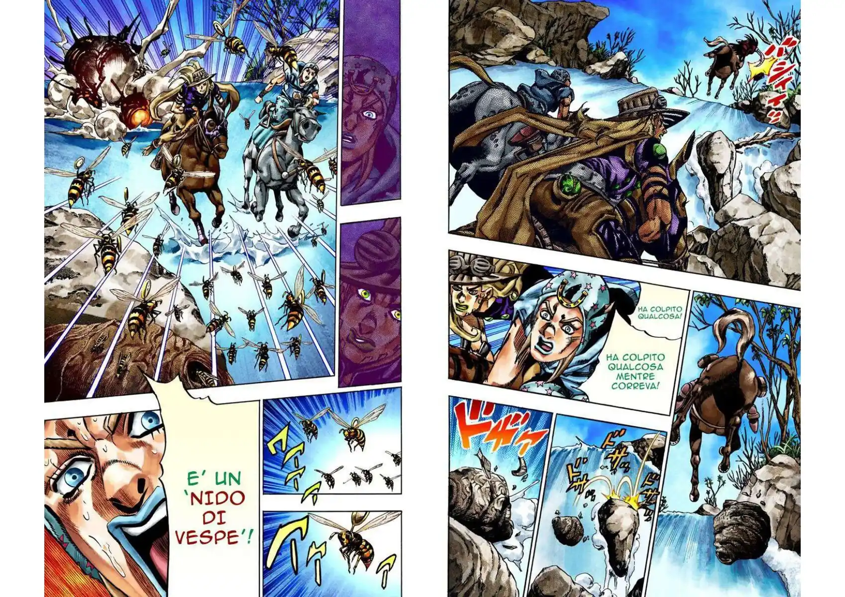 JoJo's Bizarre Adventure Part 7 - Steel Ball Run (Official Colored) Capitolo 23 page 8