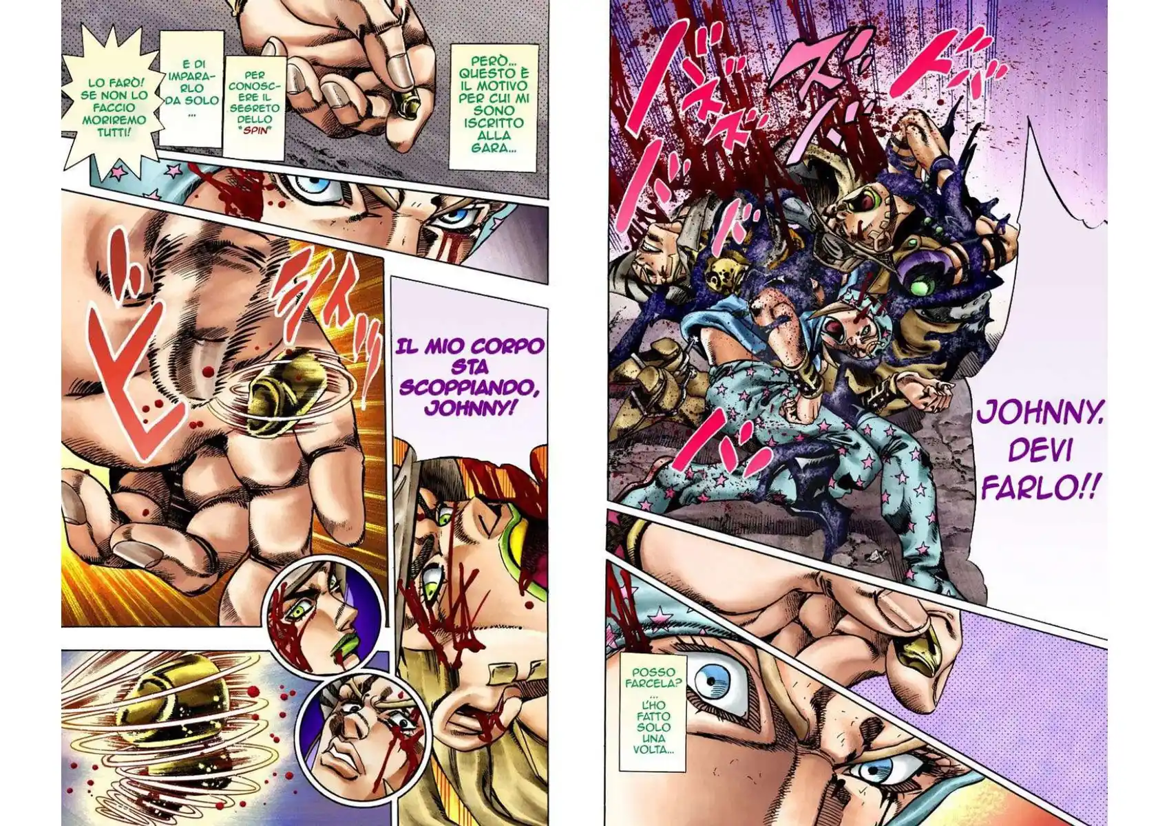 JoJo's Bizarre Adventure Part 7 - Steel Ball Run (Official Colored) Capitolo 19 page 12