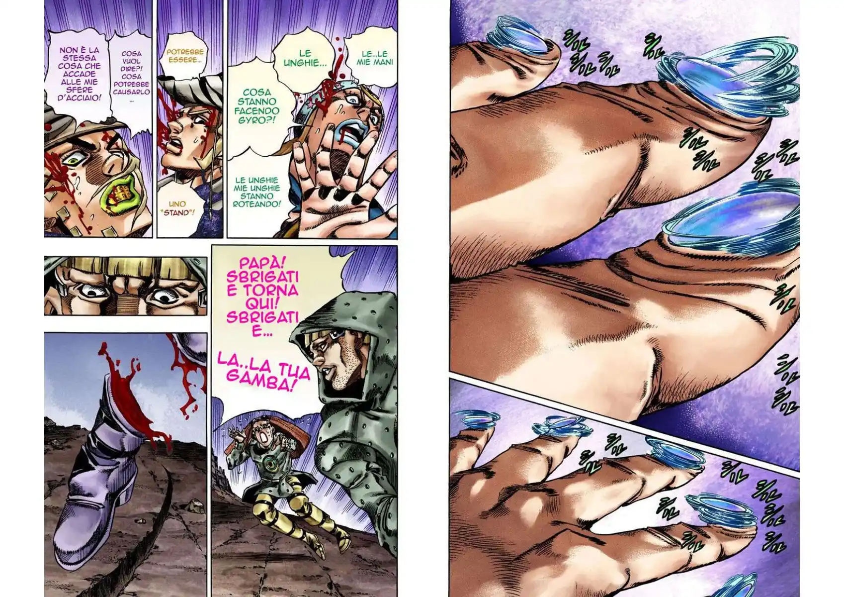 JoJo's Bizarre Adventure Part 7 - Steel Ball Run (Official Colored) Capitolo 19 page 15