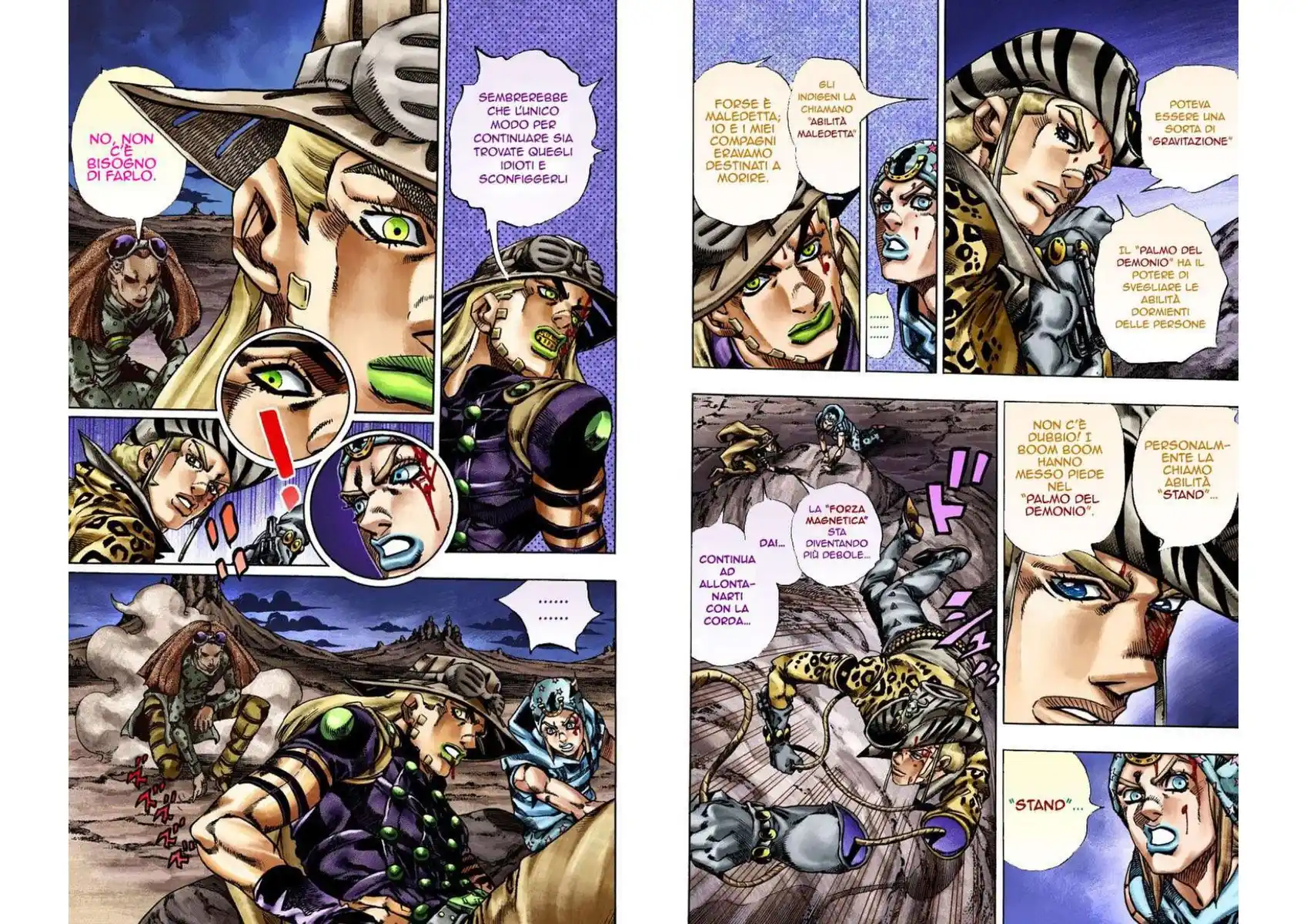 JoJo's Bizarre Adventure Part 7 - Steel Ball Run (Official Colored) Capitolo 19 page 4