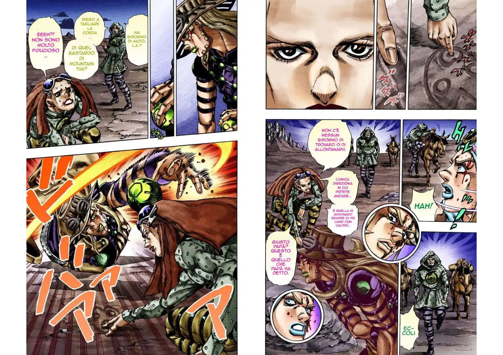 JoJo's Bizarre Adventure Part 7 - Steel Ball Run (Official Colored) Capitolo 19 page 5