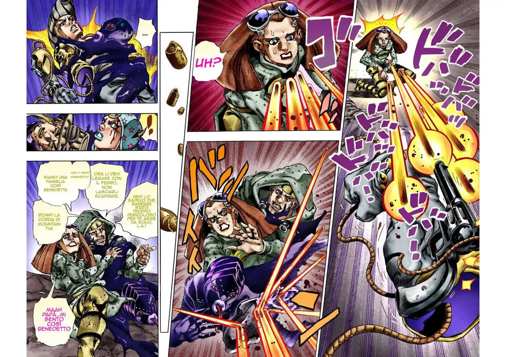 JoJo's Bizarre Adventure Part 7 - Steel Ball Run (Official Colored) Capitolo 19 page 8