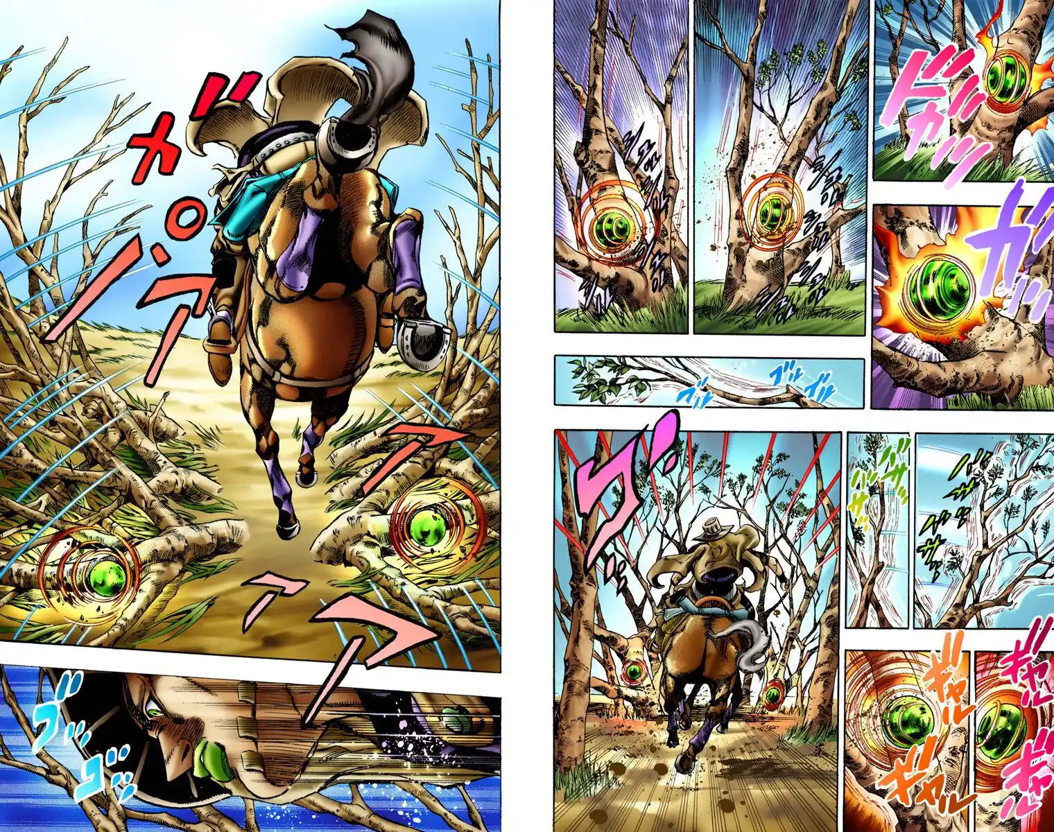 JoJo's Bizarre Adventure Part 7 - Steel Ball Run (Official Colored) Capitolo 08 page 13