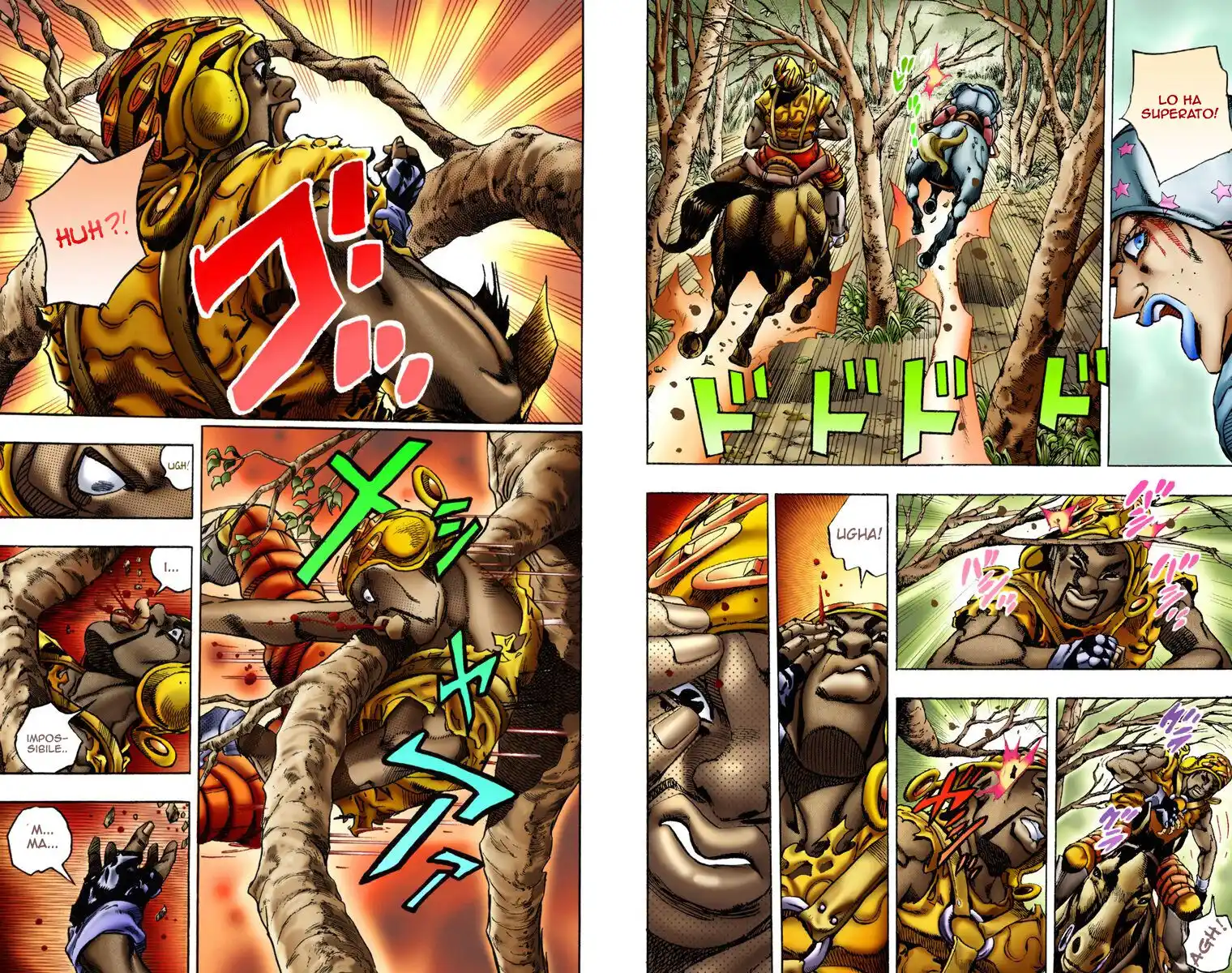 JoJo's Bizarre Adventure Part 7 - Steel Ball Run (Official Colored) Capitolo 08 page 7