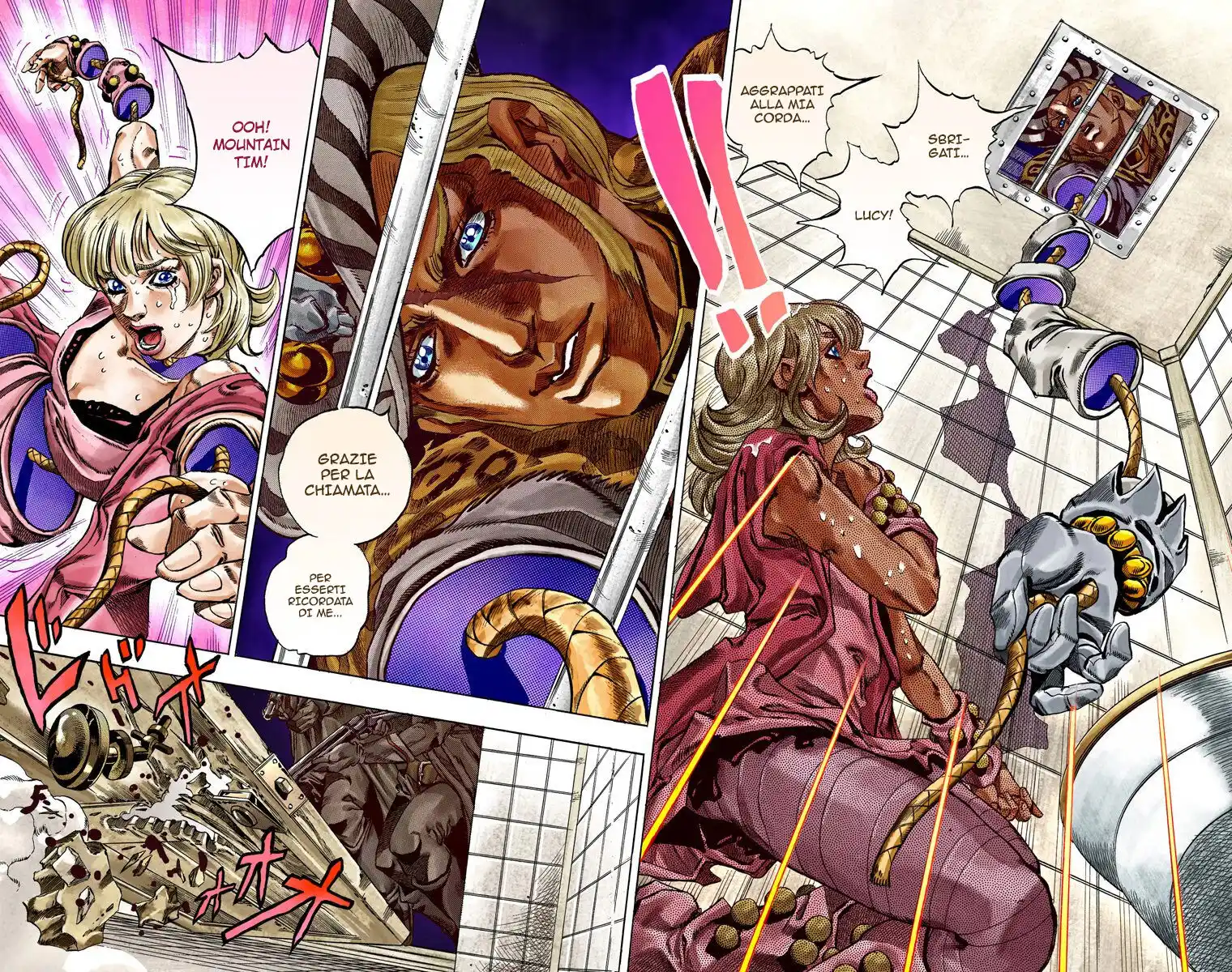 JoJo's Bizarre Adventure Part 7 - Steel Ball Run (Official Colored) Capitolo 37 page 11