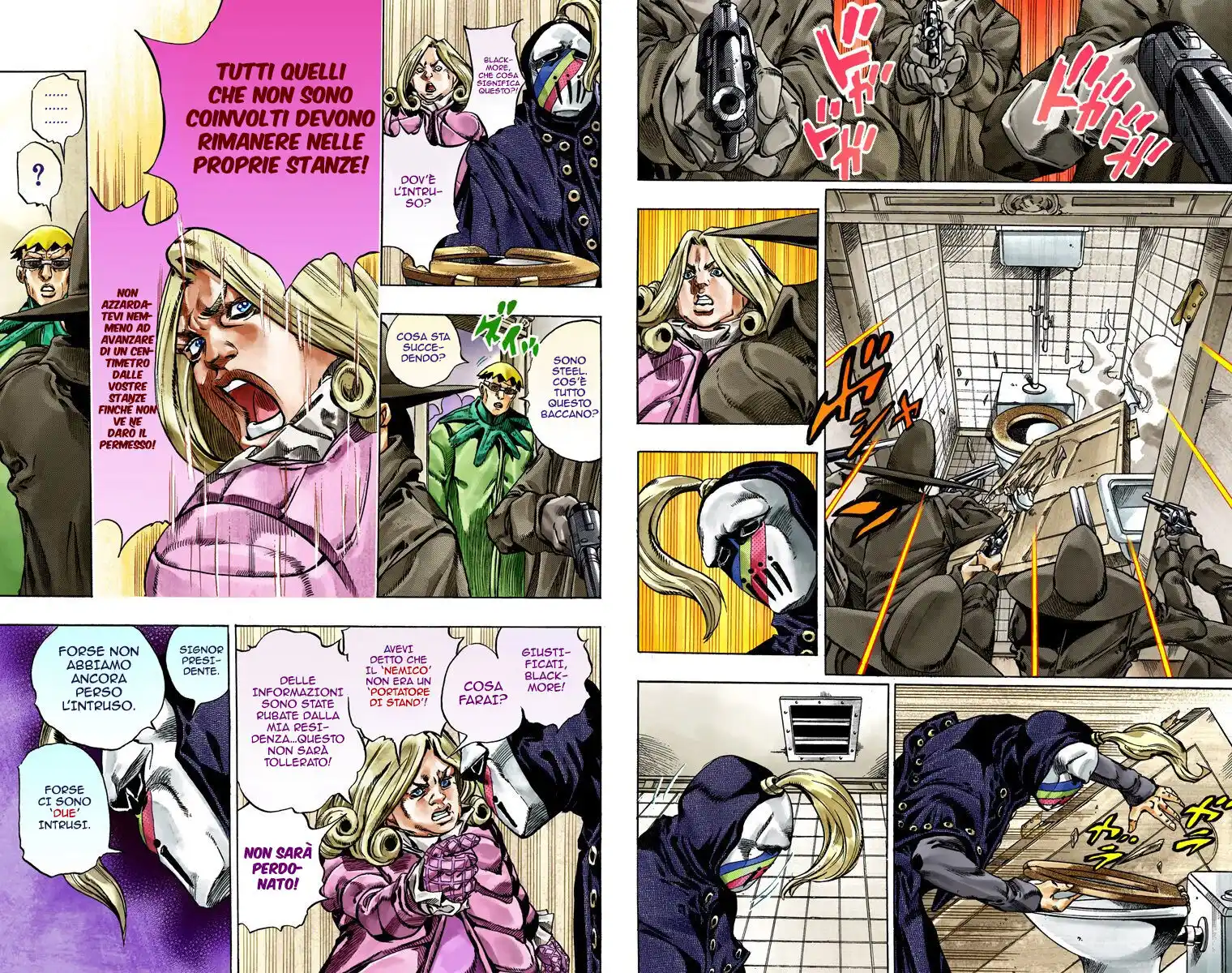 JoJo's Bizarre Adventure Part 7 - Steel Ball Run (Official Colored) Capitolo 37 page 12