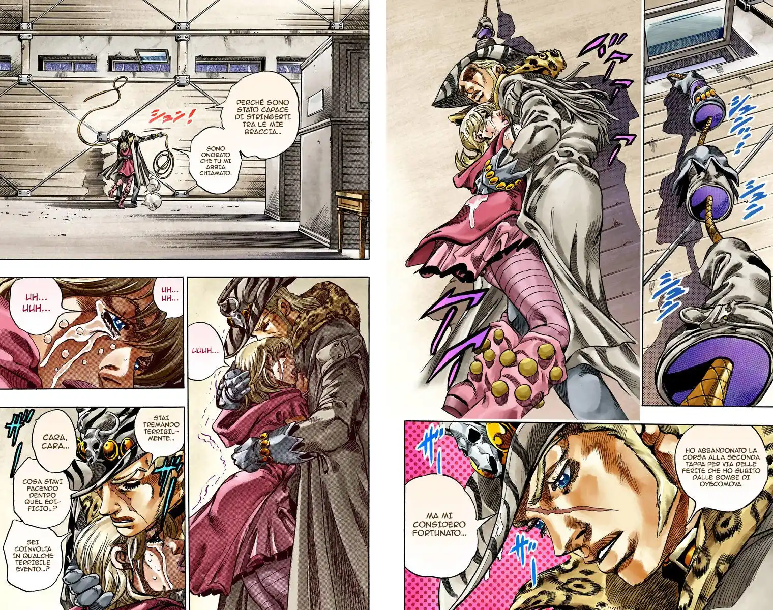 JoJo's Bizarre Adventure Part 7 - Steel Ball Run (Official Colored) Capitolo 37 page 14