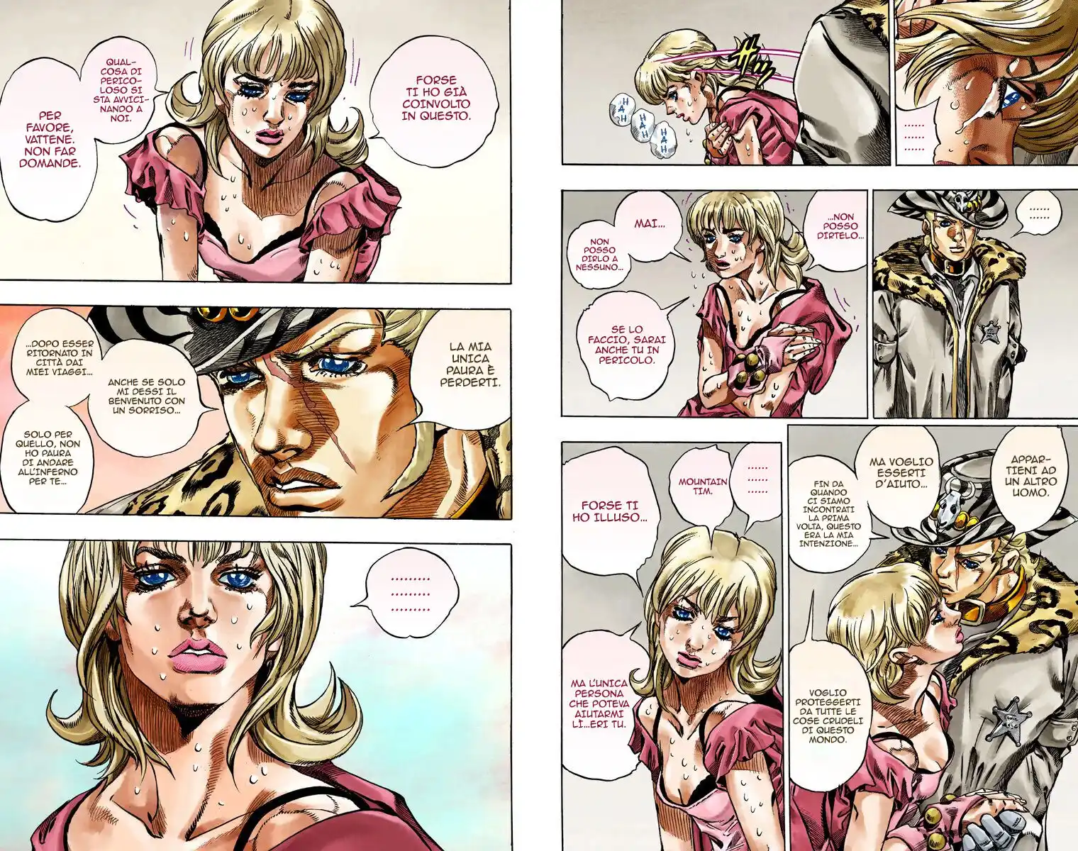 JoJo's Bizarre Adventure Part 7 - Steel Ball Run (Official Colored) Capitolo 37 page 15