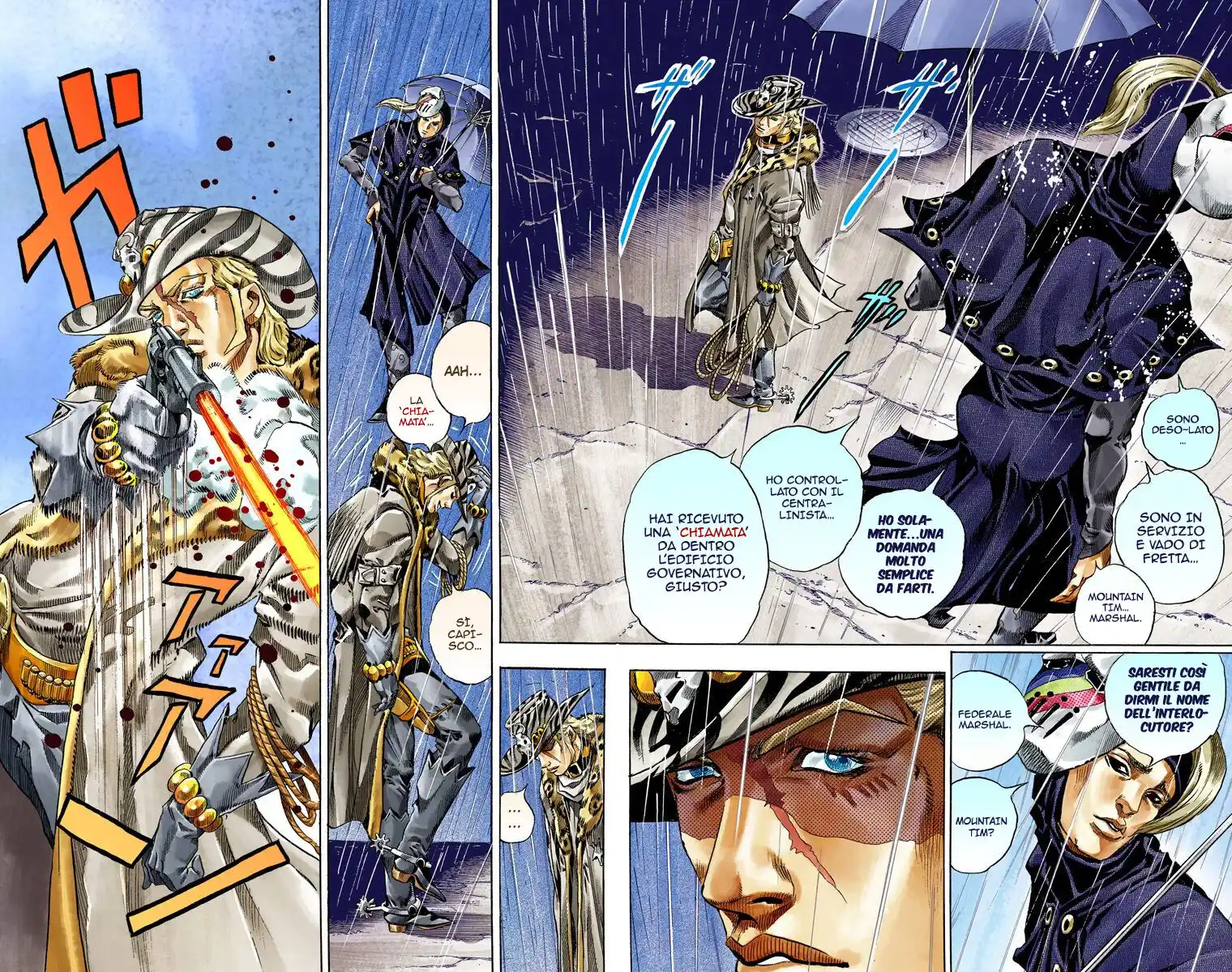 JoJo's Bizarre Adventure Part 7 - Steel Ball Run (Official Colored) Capitolo 37 page 19