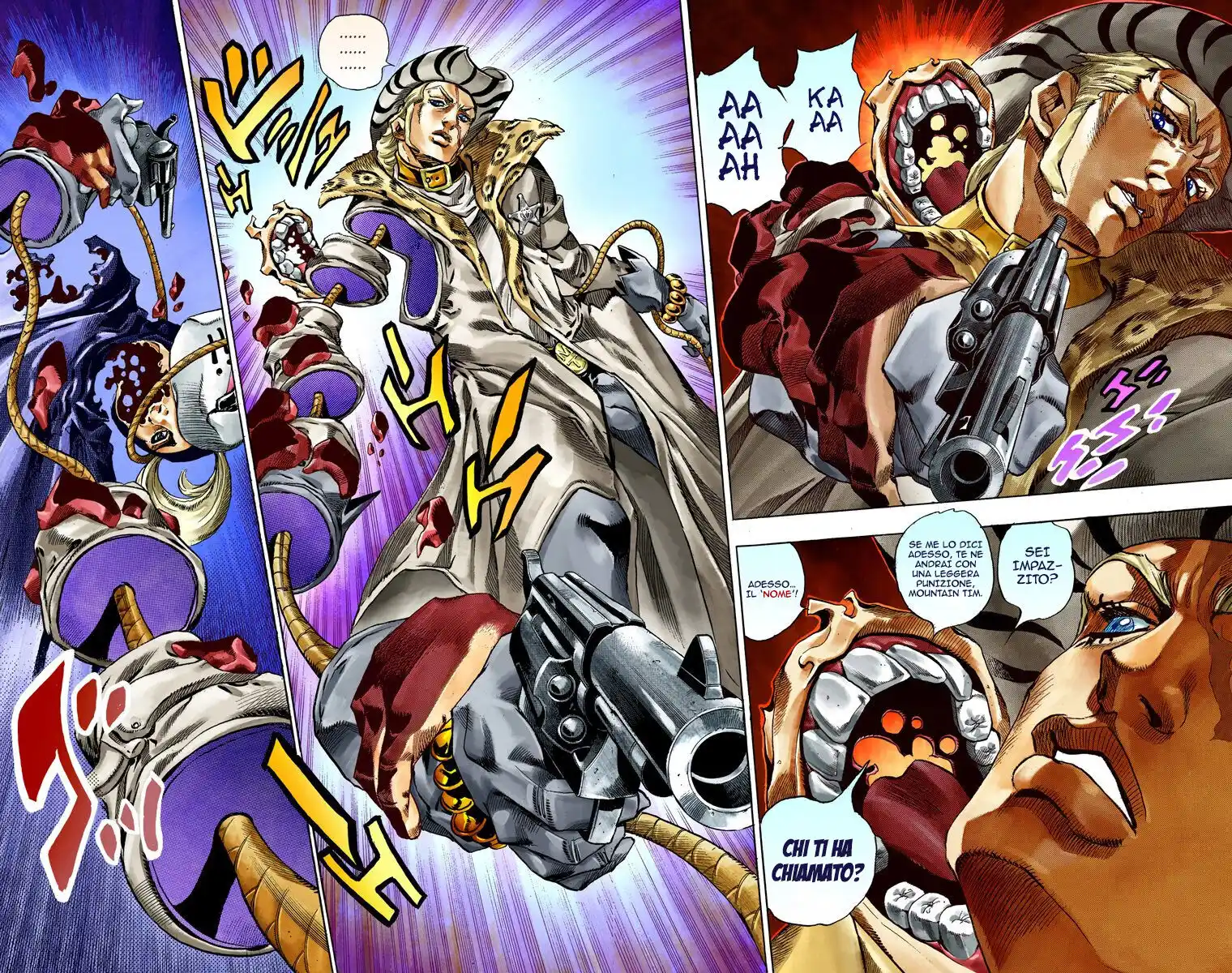 JoJo's Bizarre Adventure Part 7 - Steel Ball Run (Official Colored) Capitolo 37 page 22