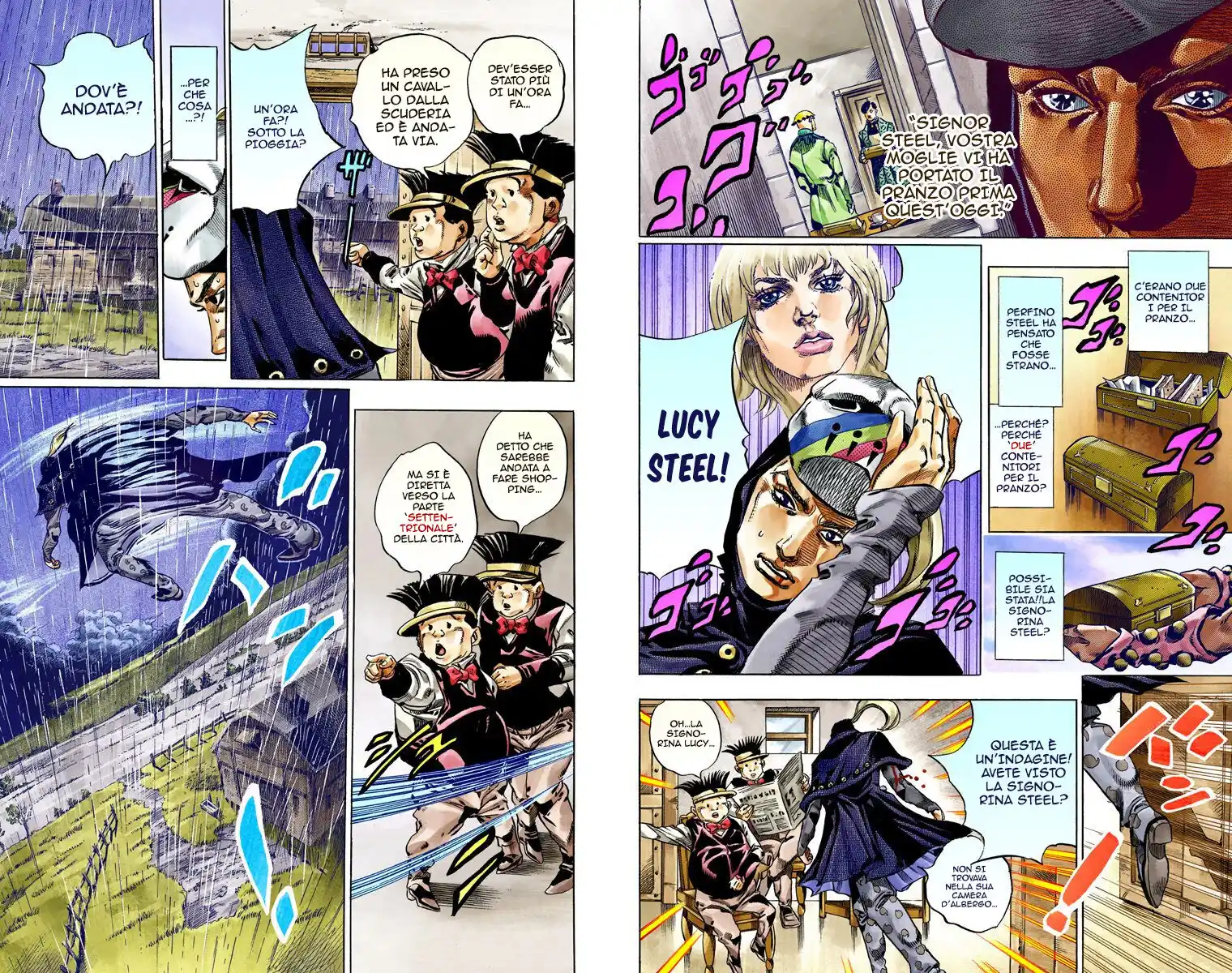 JoJo's Bizarre Adventure Part 7 - Steel Ball Run (Official Colored) Capitolo 37 page 28