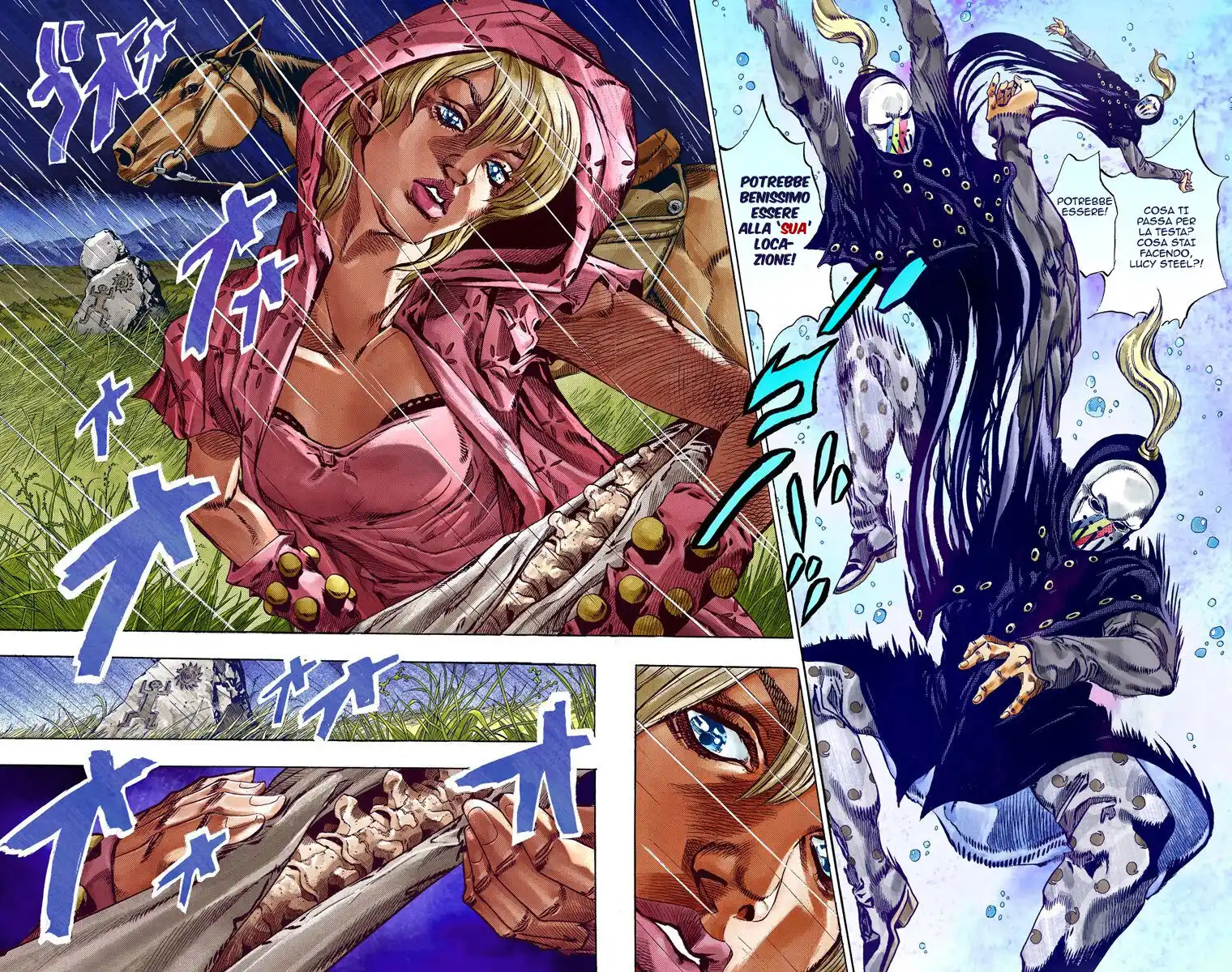 JoJo's Bizarre Adventure Part 7 - Steel Ball Run (Official Colored) Capitolo 37 page 29