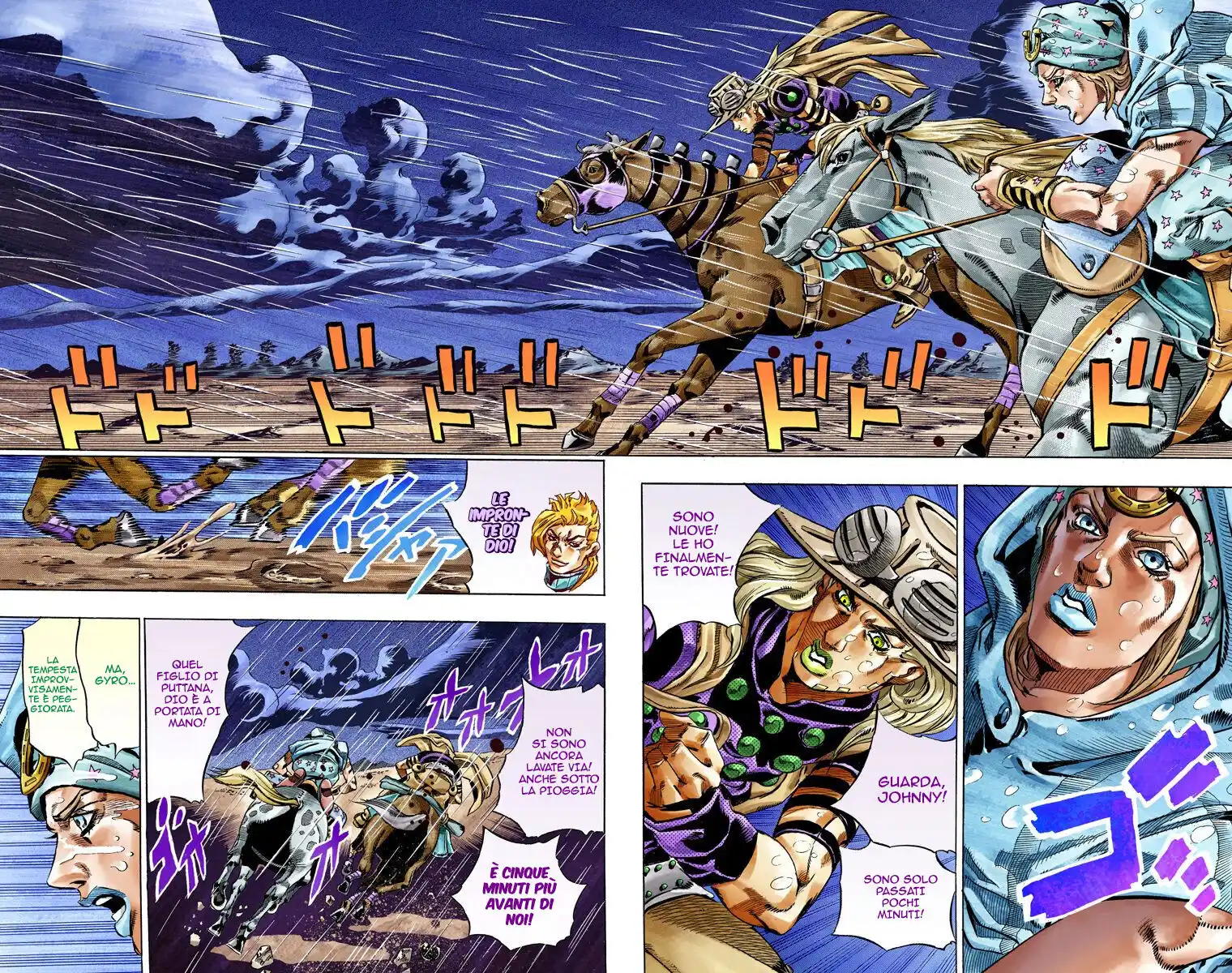 JoJo's Bizarre Adventure Part 7 - Steel Ball Run (Official Colored) Capitolo 37 page 30