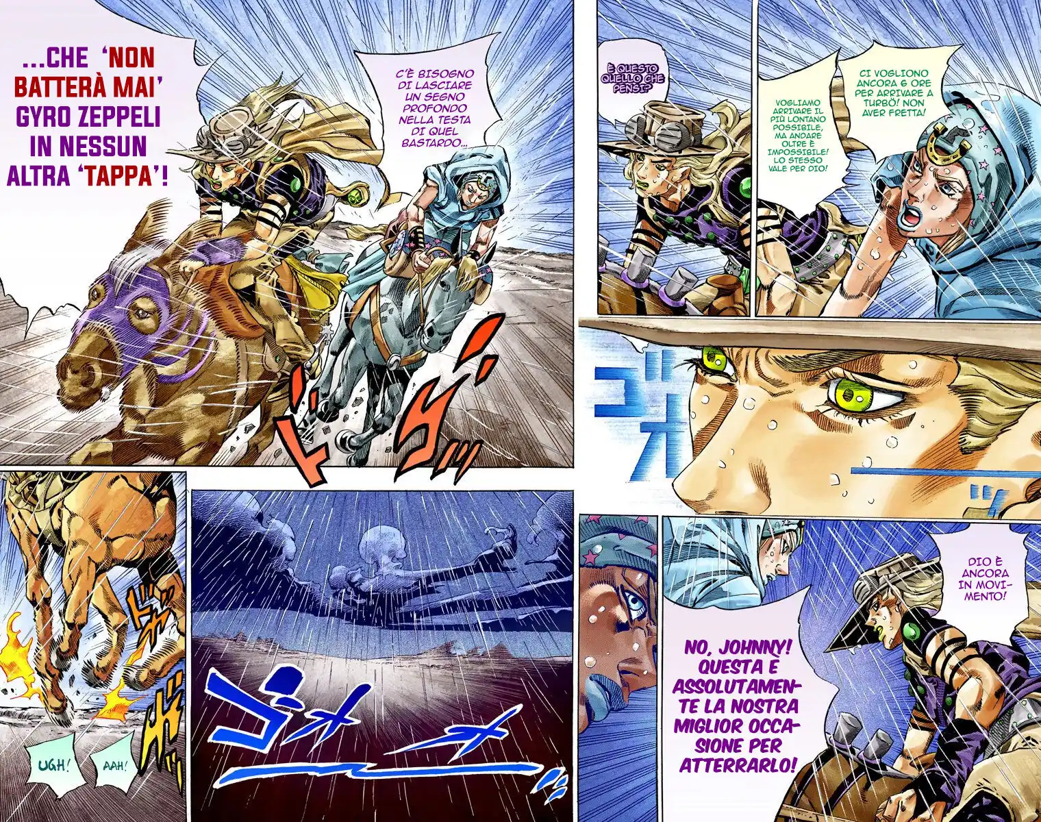 JoJo's Bizarre Adventure Part 7 - Steel Ball Run (Official Colored) Capitolo 37 page 31