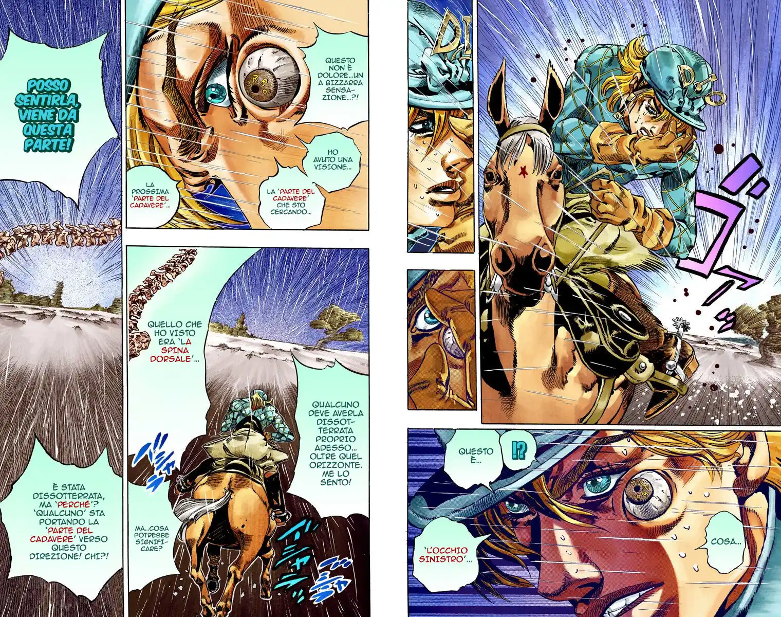 JoJo's Bizarre Adventure Part 7 - Steel Ball Run (Official Colored) Capitolo 37 page 32