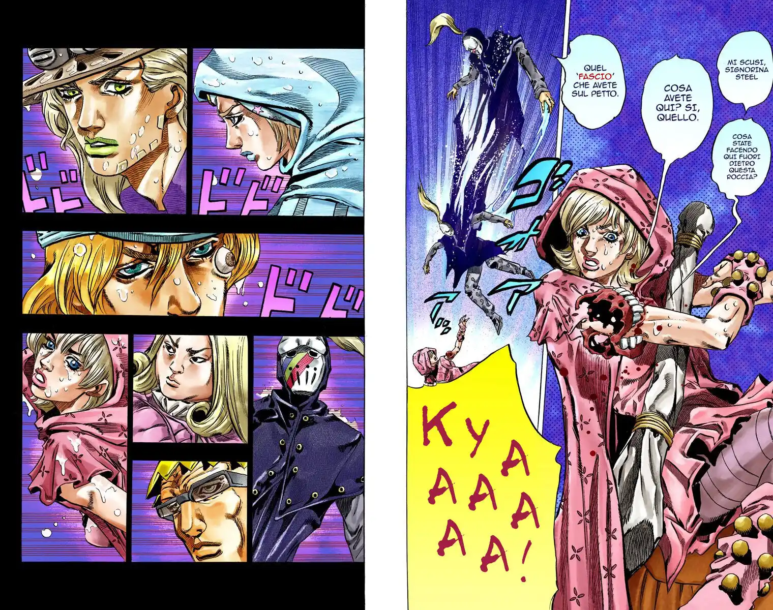 JoJo's Bizarre Adventure Part 7 - Steel Ball Run (Official Colored) Capitolo 37 page 34