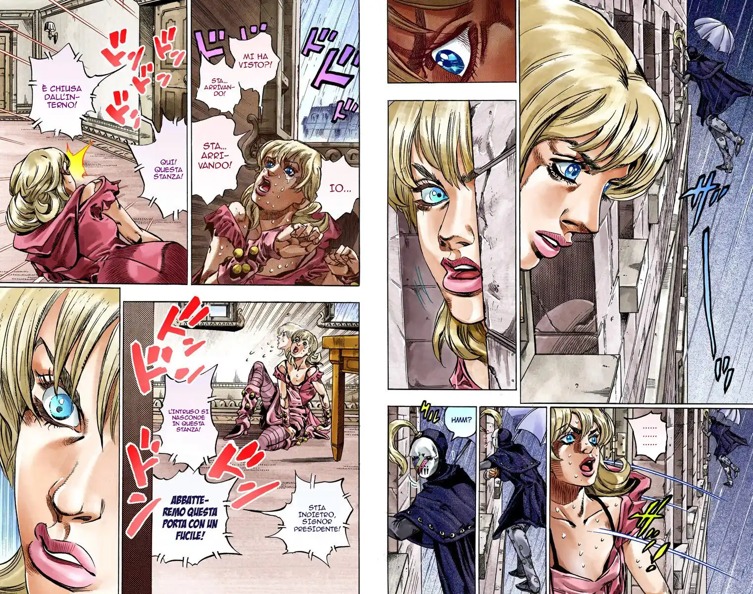 JoJo's Bizarre Adventure Part 7 - Steel Ball Run (Official Colored) Capitolo 37 page 8