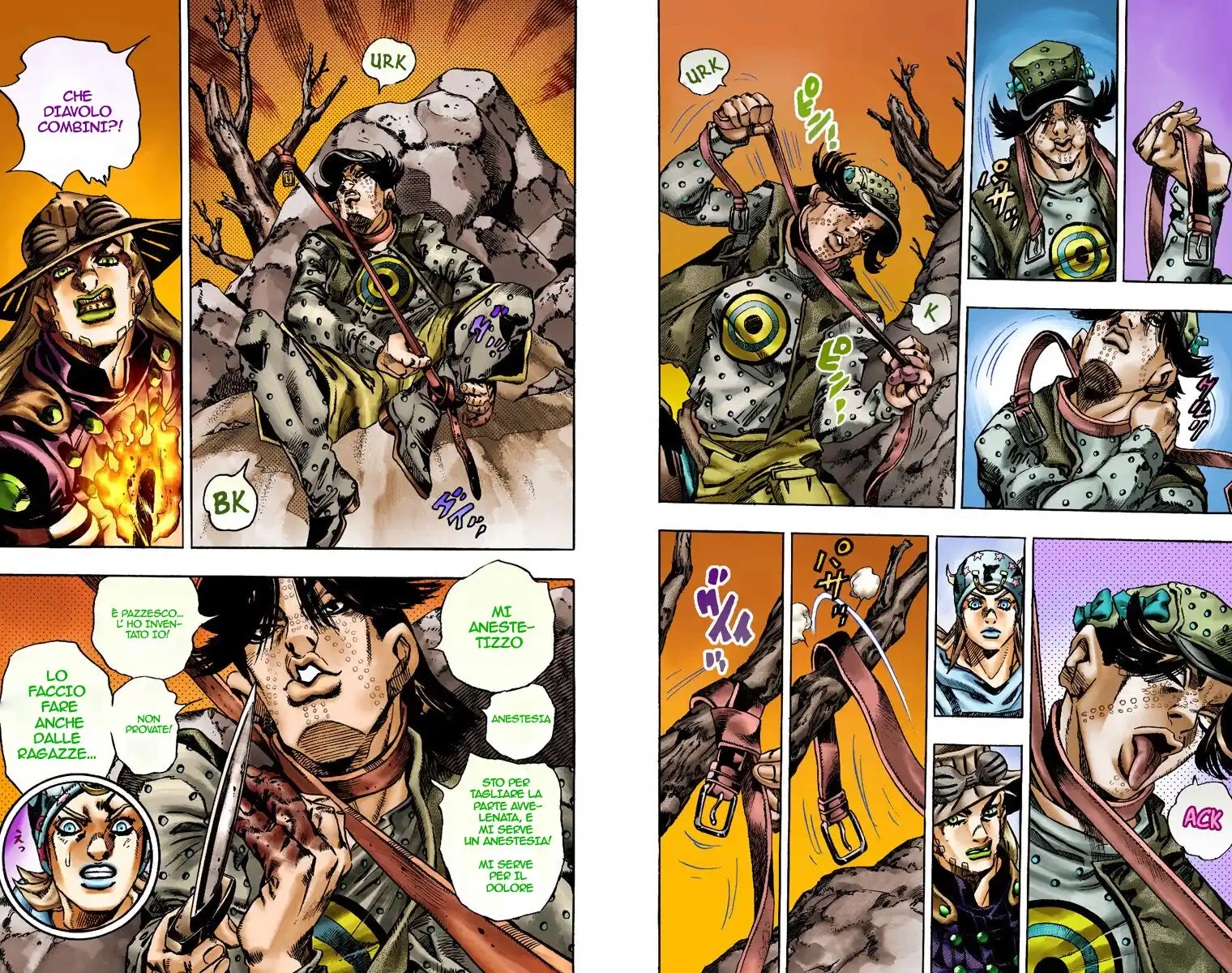 JoJo's Bizarre Adventure Part 7 - Steel Ball Run (Official Colored) Capitolo 15 page 10