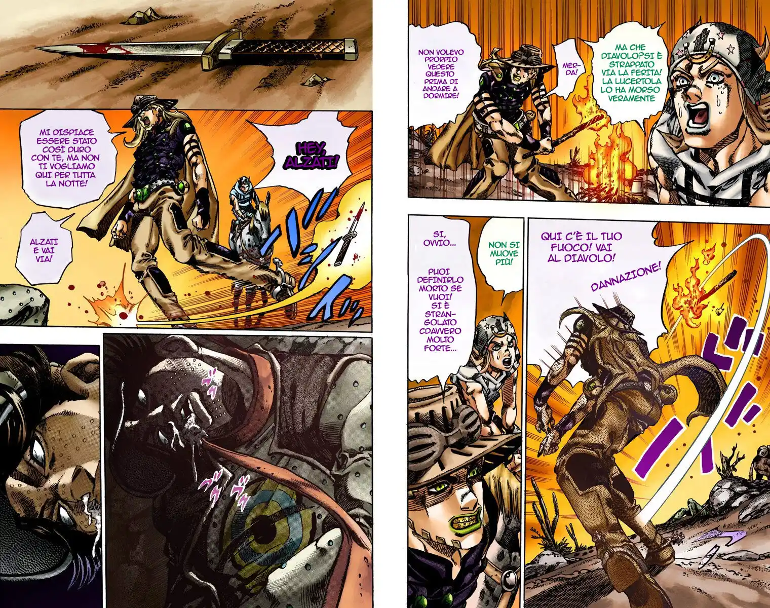 JoJo's Bizarre Adventure Part 7 - Steel Ball Run (Official Colored) Capitolo 15 page 12