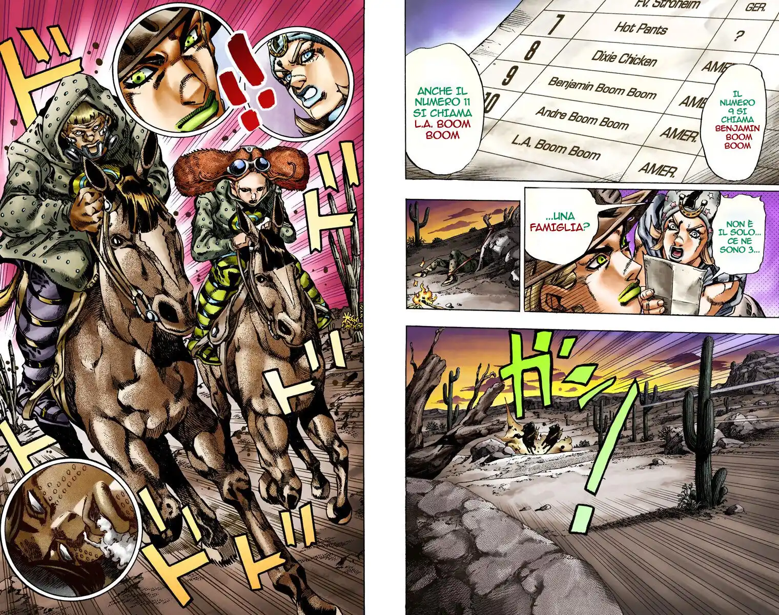 JoJo's Bizarre Adventure Part 7 - Steel Ball Run (Official Colored) Capitolo 15 page 14