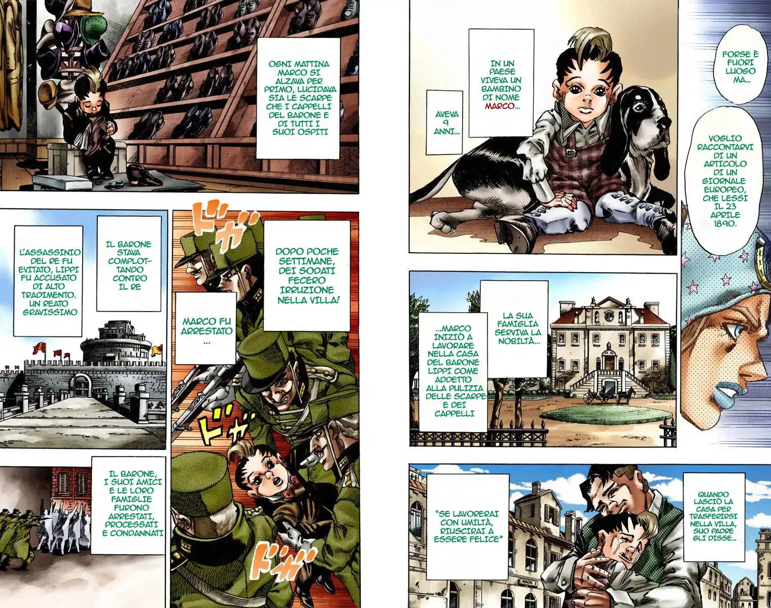 JoJo's Bizarre Adventure Part 7 - Steel Ball Run (Official Colored) Capitolo 15 page 2