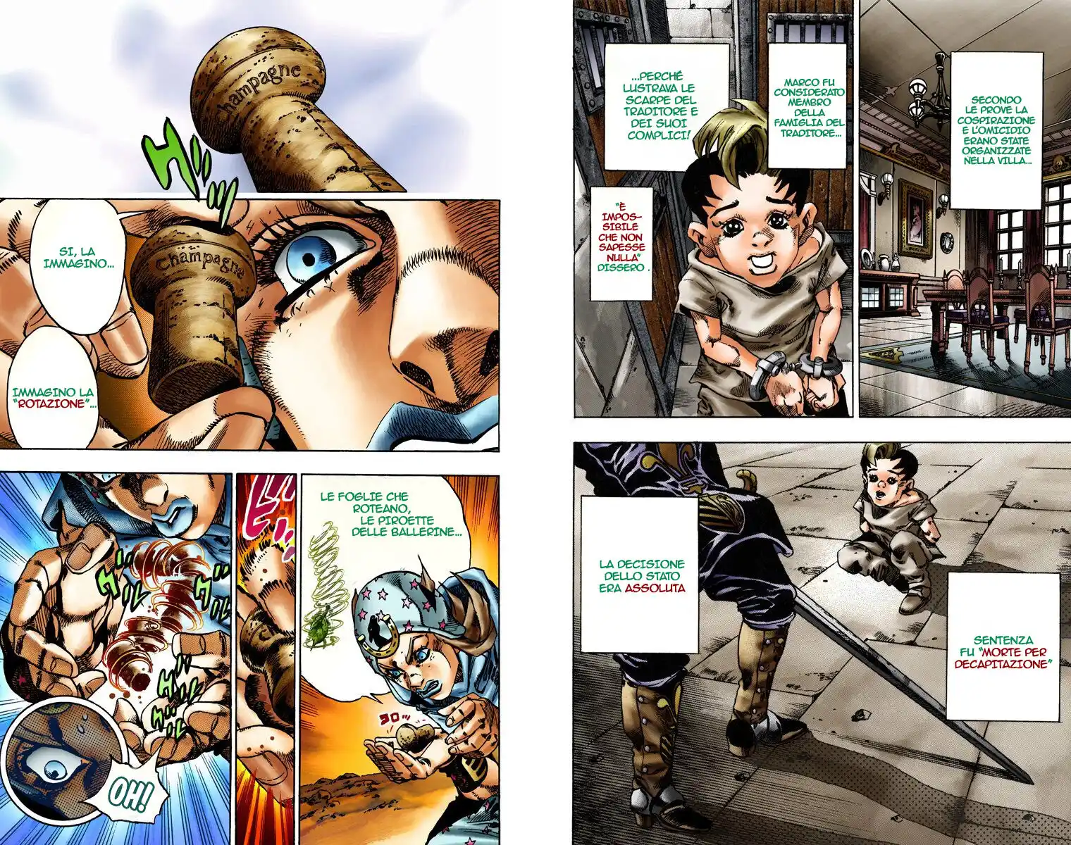 JoJo's Bizarre Adventure Part 7 - Steel Ball Run (Official Colored) Capitolo 15 page 3