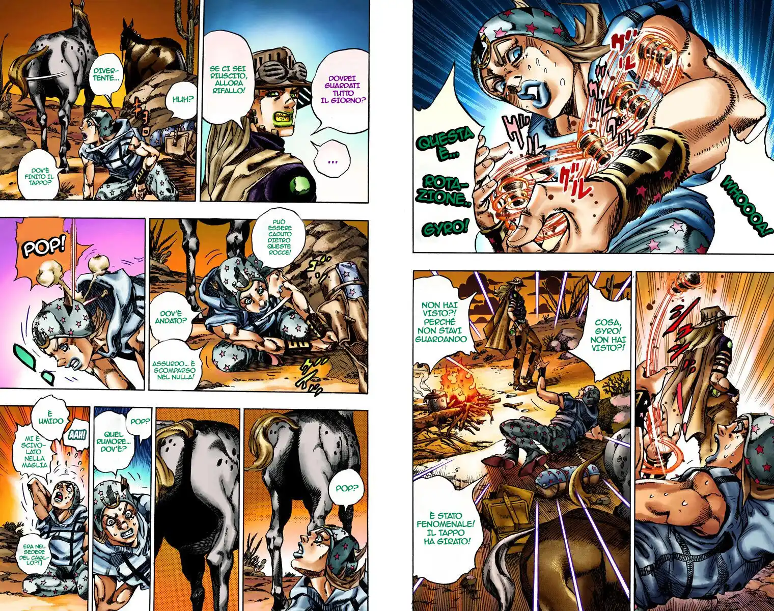 JoJo's Bizarre Adventure Part 7 - Steel Ball Run (Official Colored) Capitolo 15 page 4