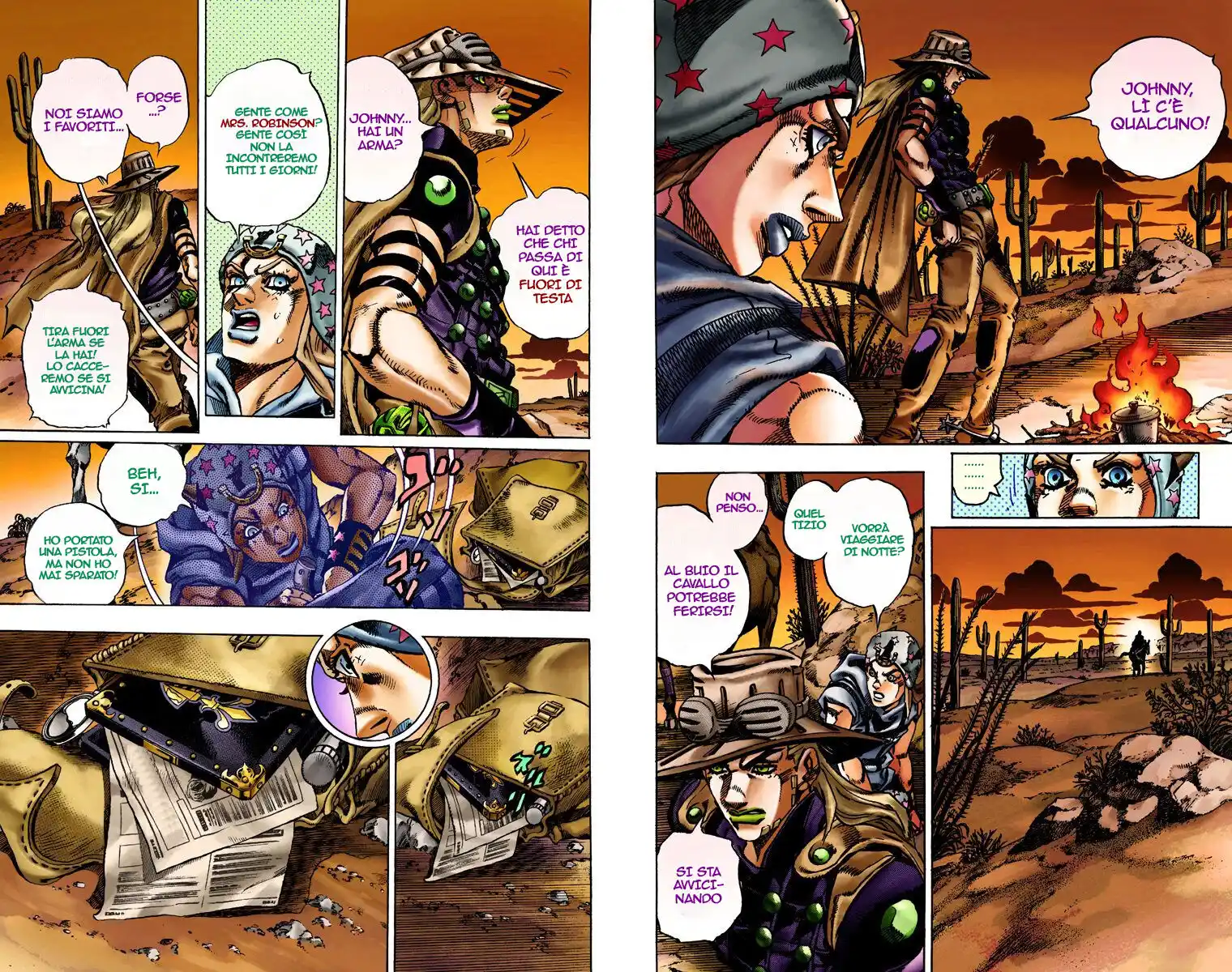 JoJo's Bizarre Adventure Part 7 - Steel Ball Run (Official Colored) Capitolo 15 page 5