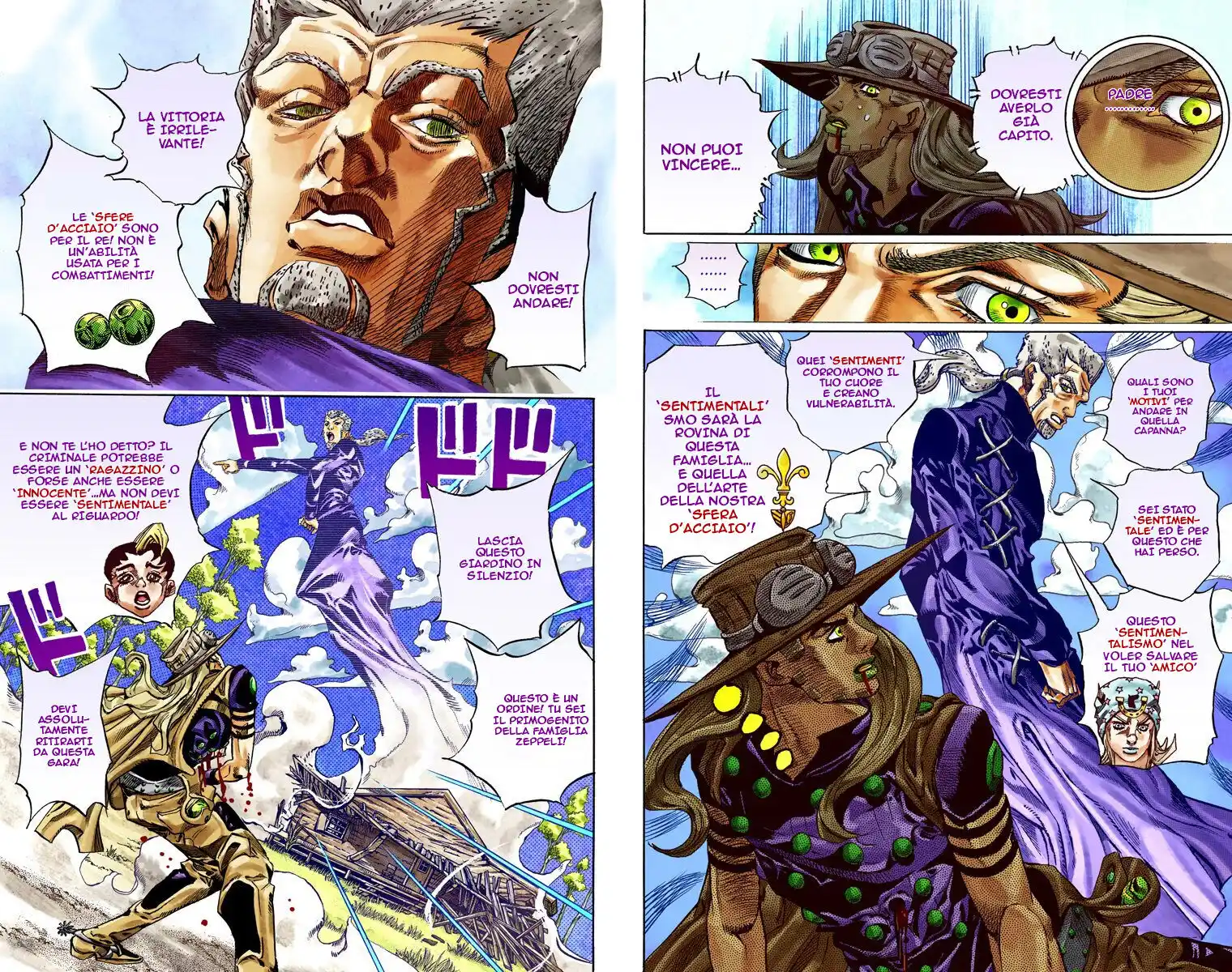 JoJo's Bizarre Adventure Part 7 - Steel Ball Run (Official Colored) Capitolo 35 page 12