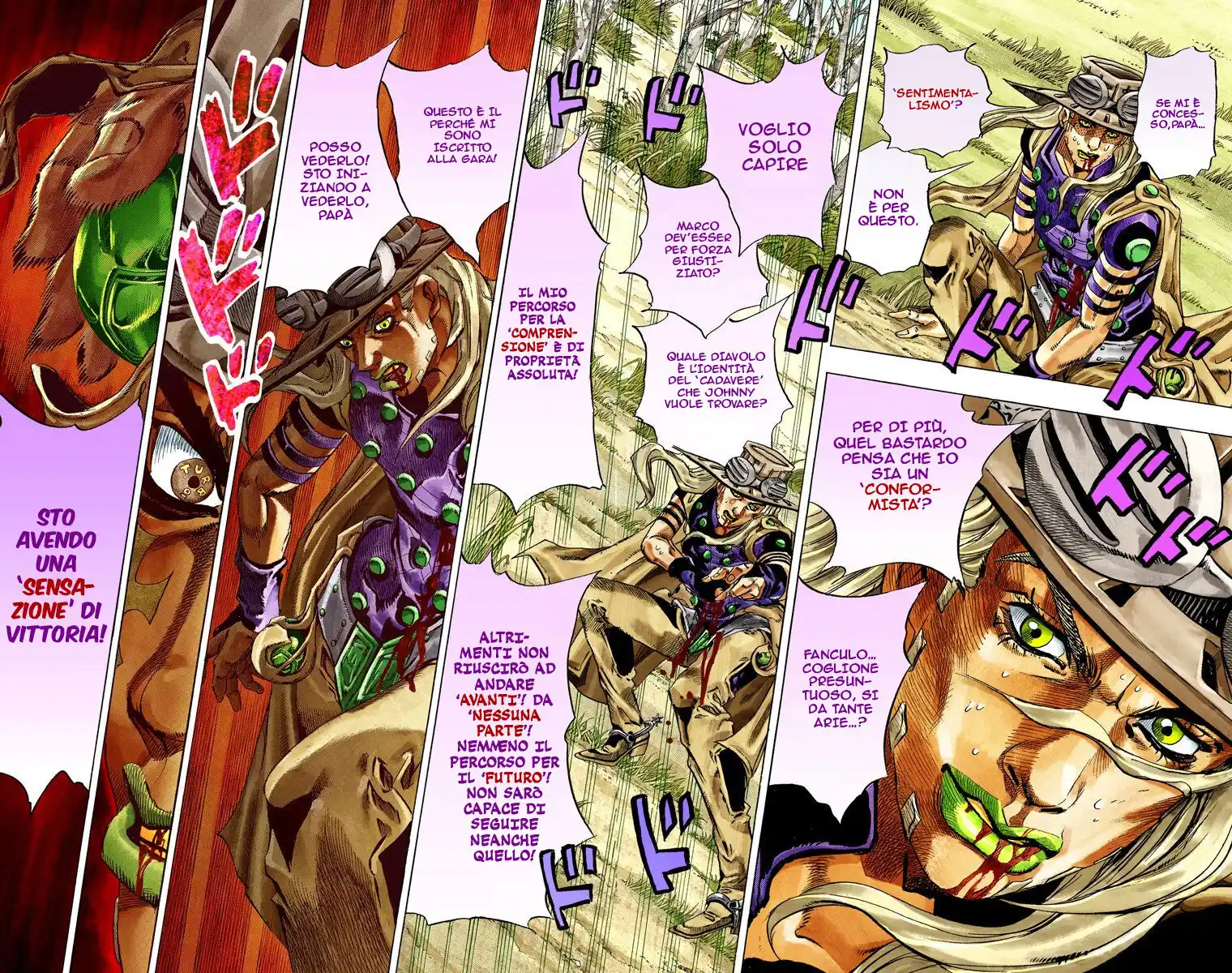 JoJo's Bizarre Adventure Part 7 - Steel Ball Run (Official Colored) Capitolo 35 page 13