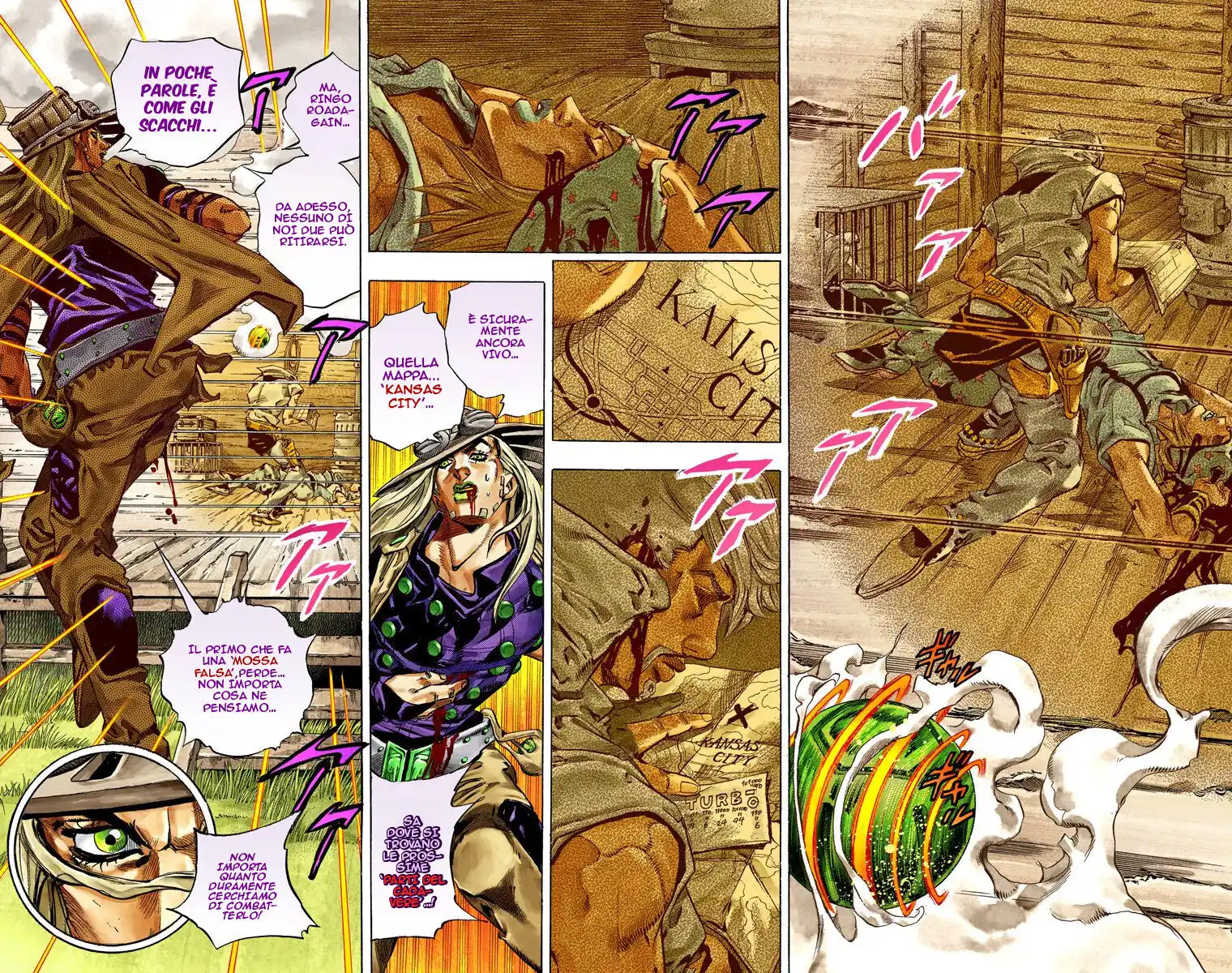 JoJo's Bizarre Adventure Part 7 - Steel Ball Run (Official Colored) Capitolo 35 page 15