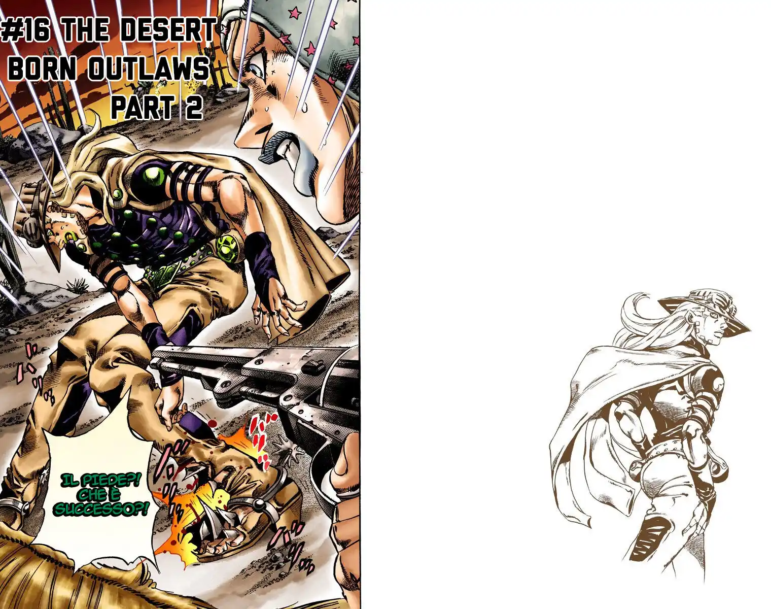 JoJo's Bizarre Adventure Part 7 - Steel Ball Run (Official Colored) Capitolo 16 page 1