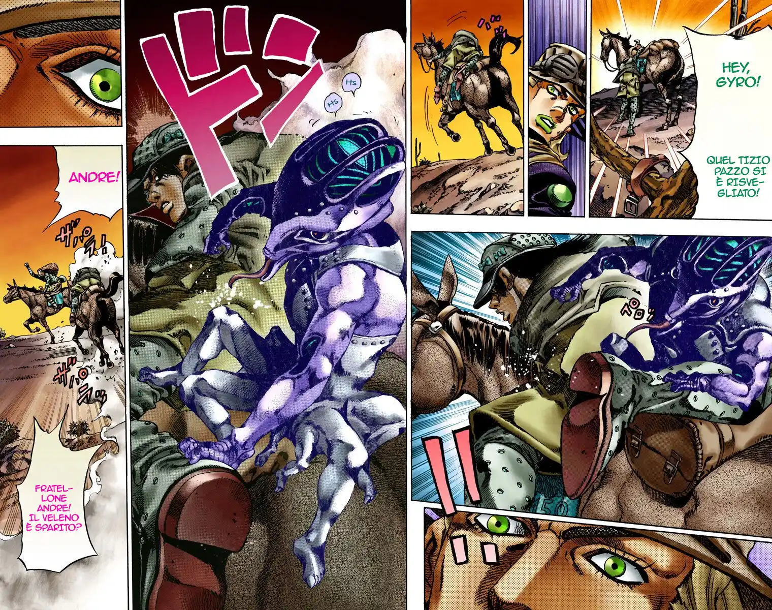 JoJo's Bizarre Adventure Part 7 - Steel Ball Run (Official Colored) Capitolo 16 page 11